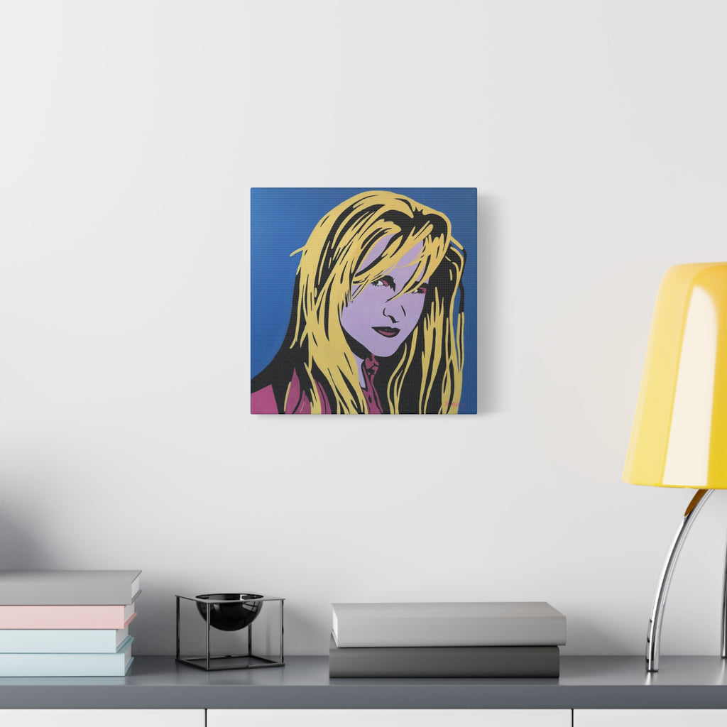 Sisters Nightclub Philly Artwork Melissa Etheridge Matte Canvas