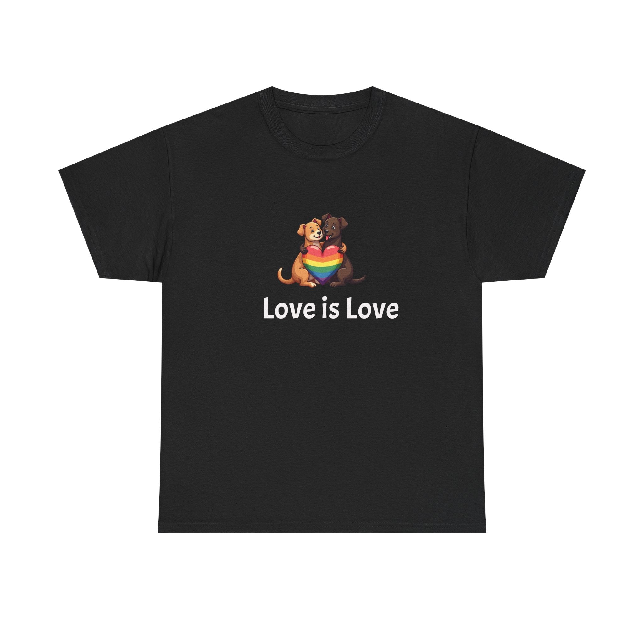 Puppy Love is Love Heavy Cotton Tee