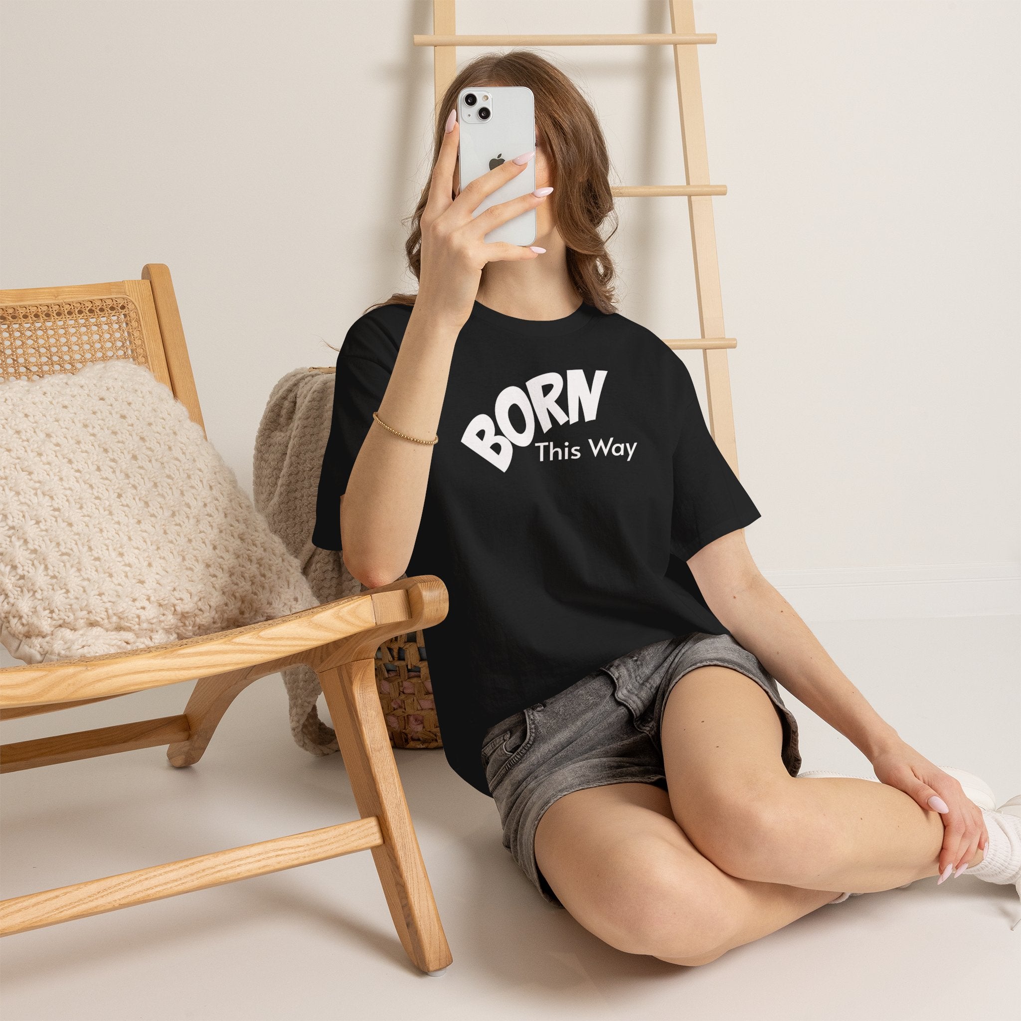 Born this way Heavy Cotton Tee