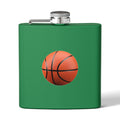 Basketball Stainless Steel Flask, 6oz