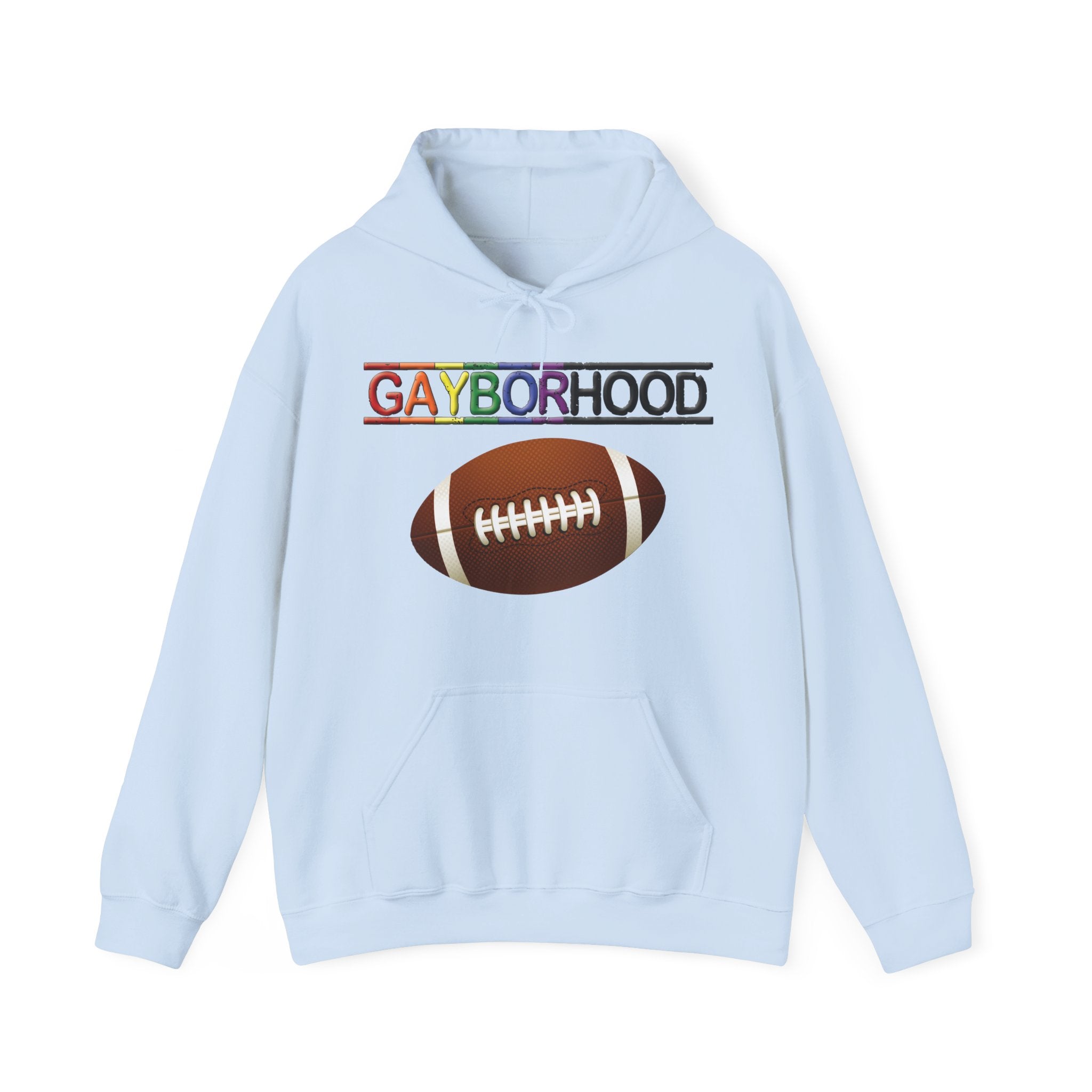 Gayborhood Football Heavy Blend™ Hoodie