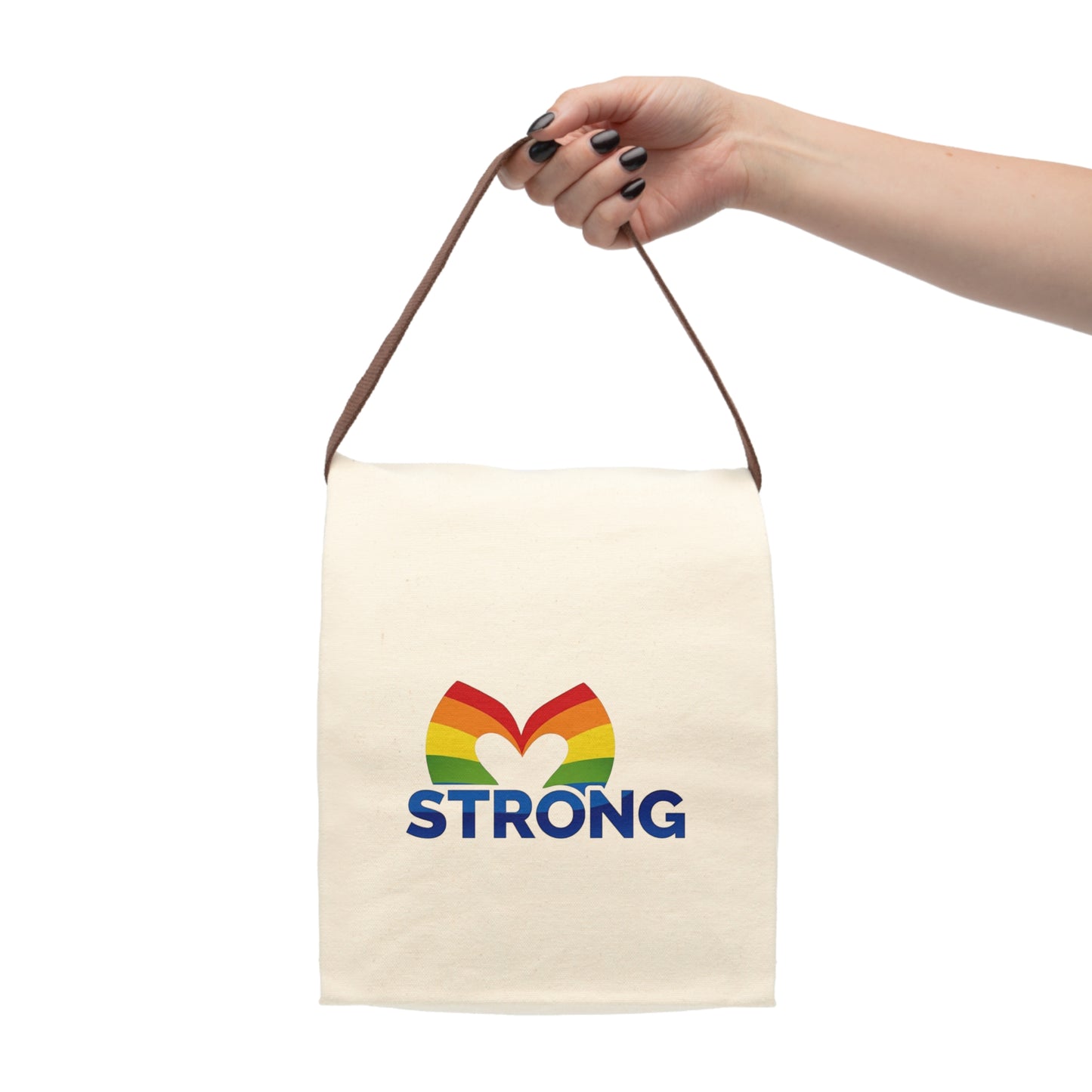 Canvas Lunch Bag Love STRONG