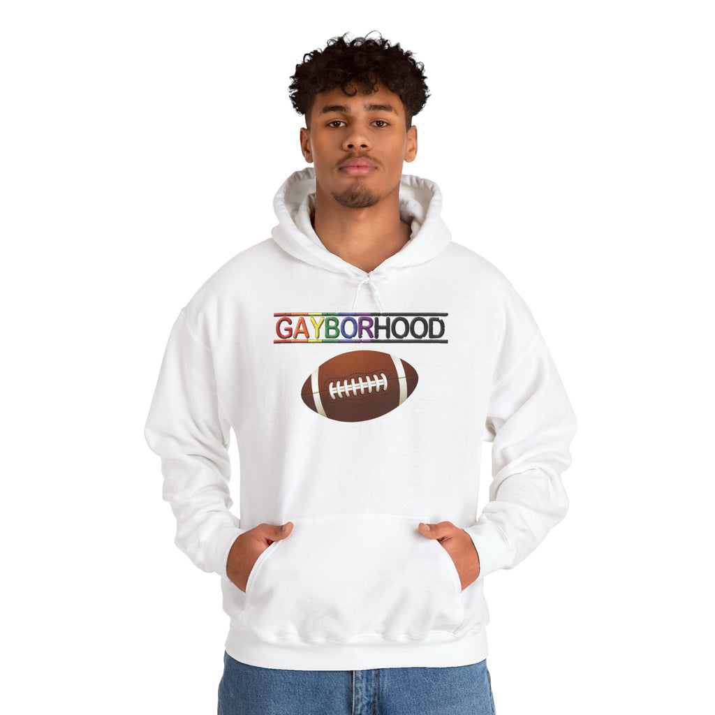 Gayborhood Football Heavy Blend™ Hoodie