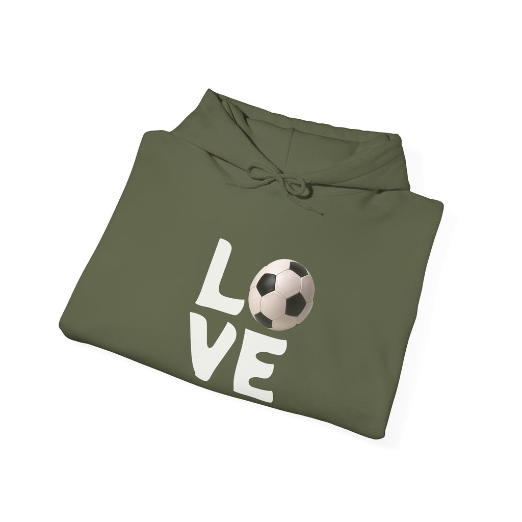 LOVE Soccer Heavy Blend™ Hoodie