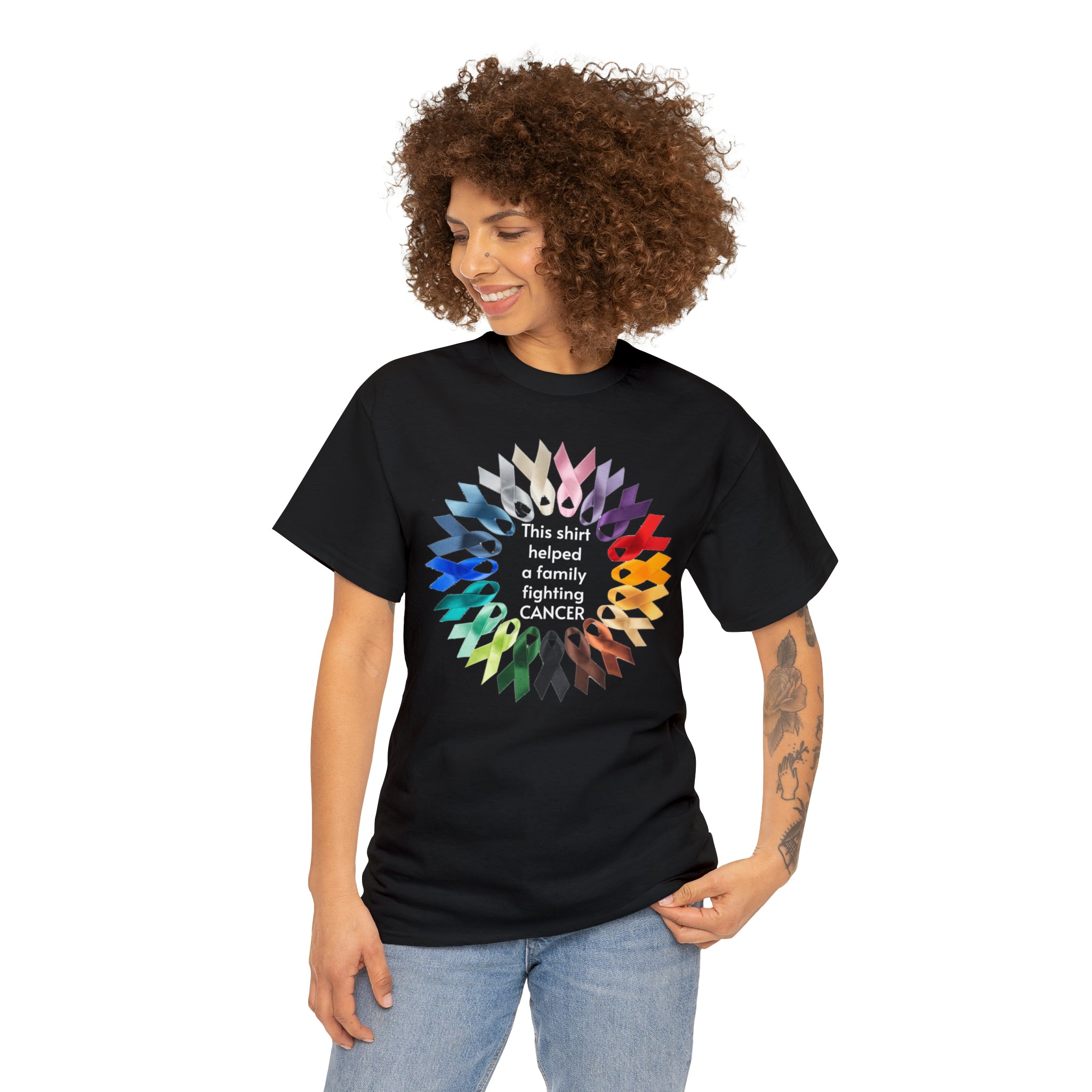 Help Fight Cancer Cotton Tee