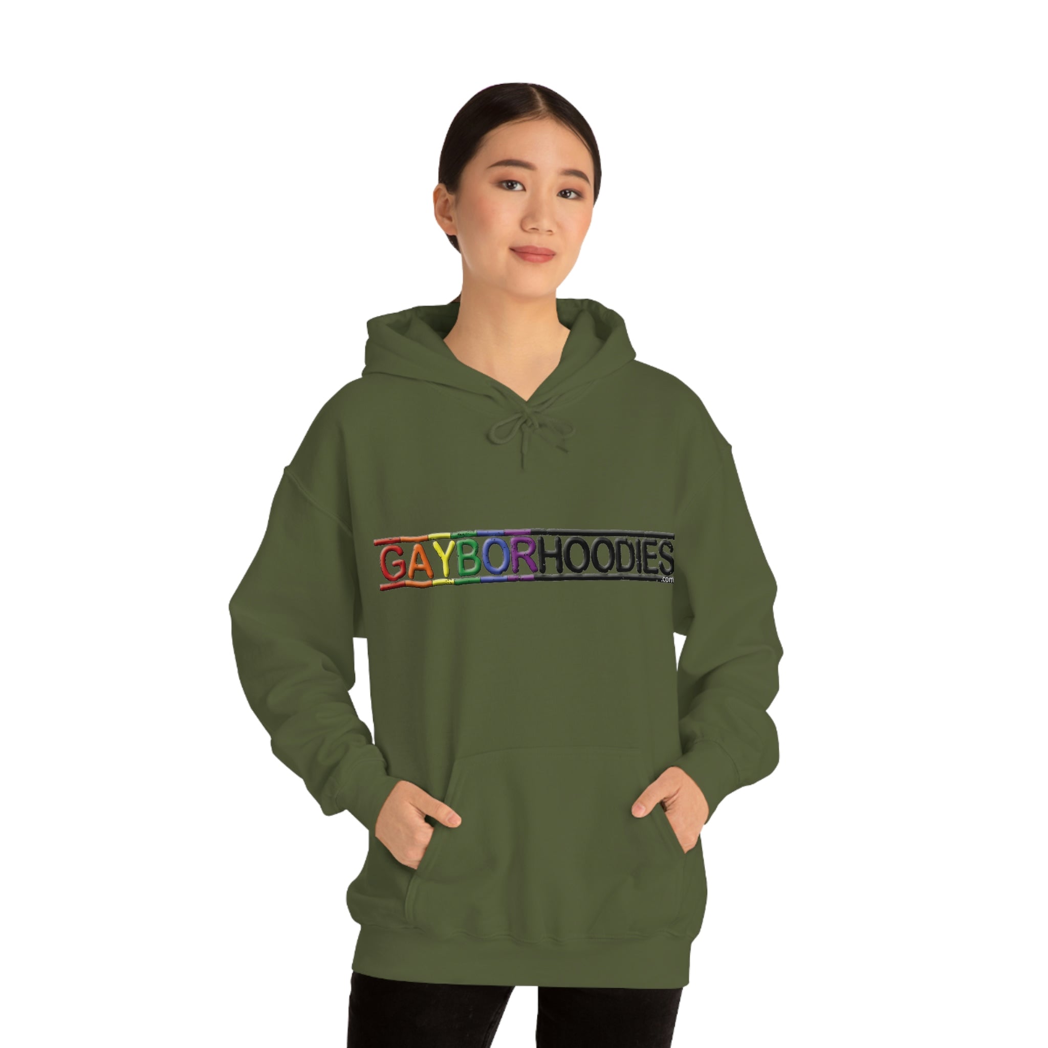 GAYBORHOODIES Logo1 Heavy Blend™ Hoodie