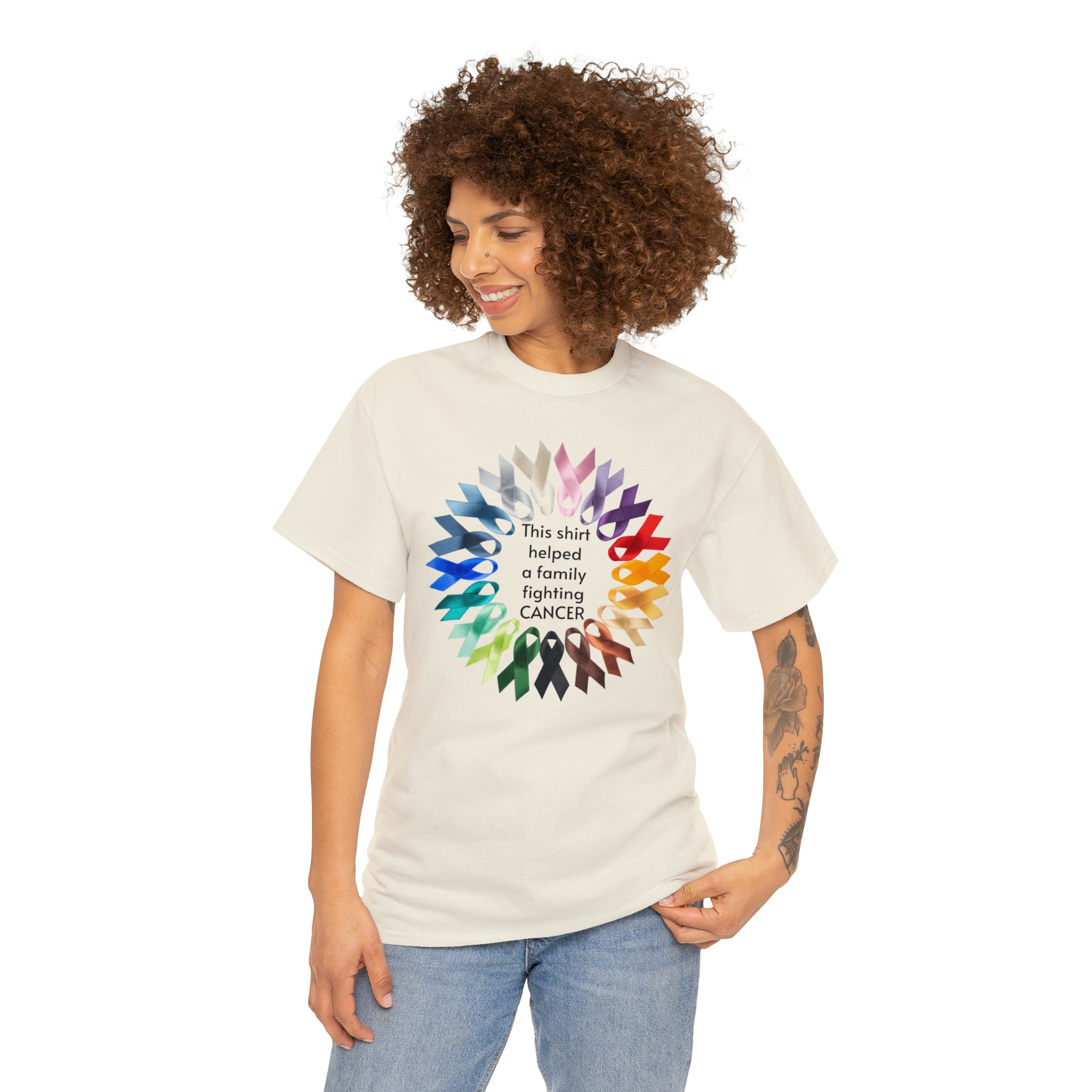 Help Fight Cancer Cotton Tee