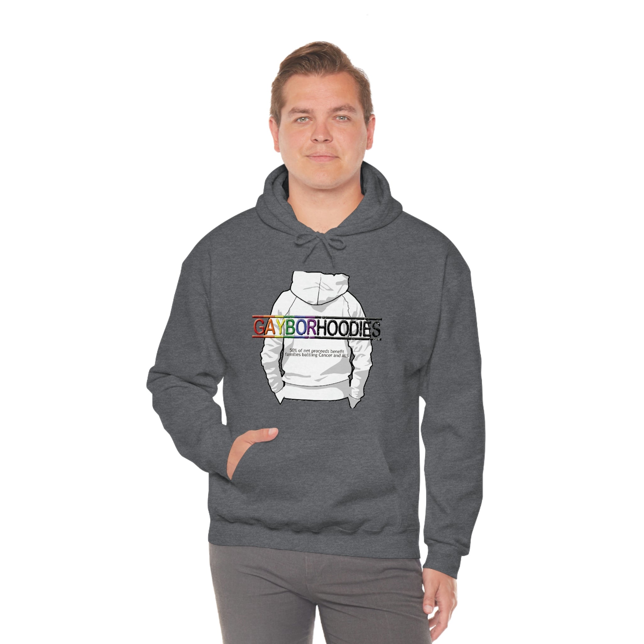 GAYBORHOODIES Logo2 Heavy Blend™ Hoodie