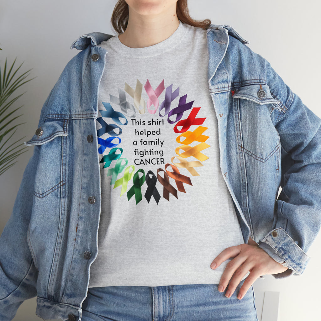 Help Fight Cancer Cotton Tee