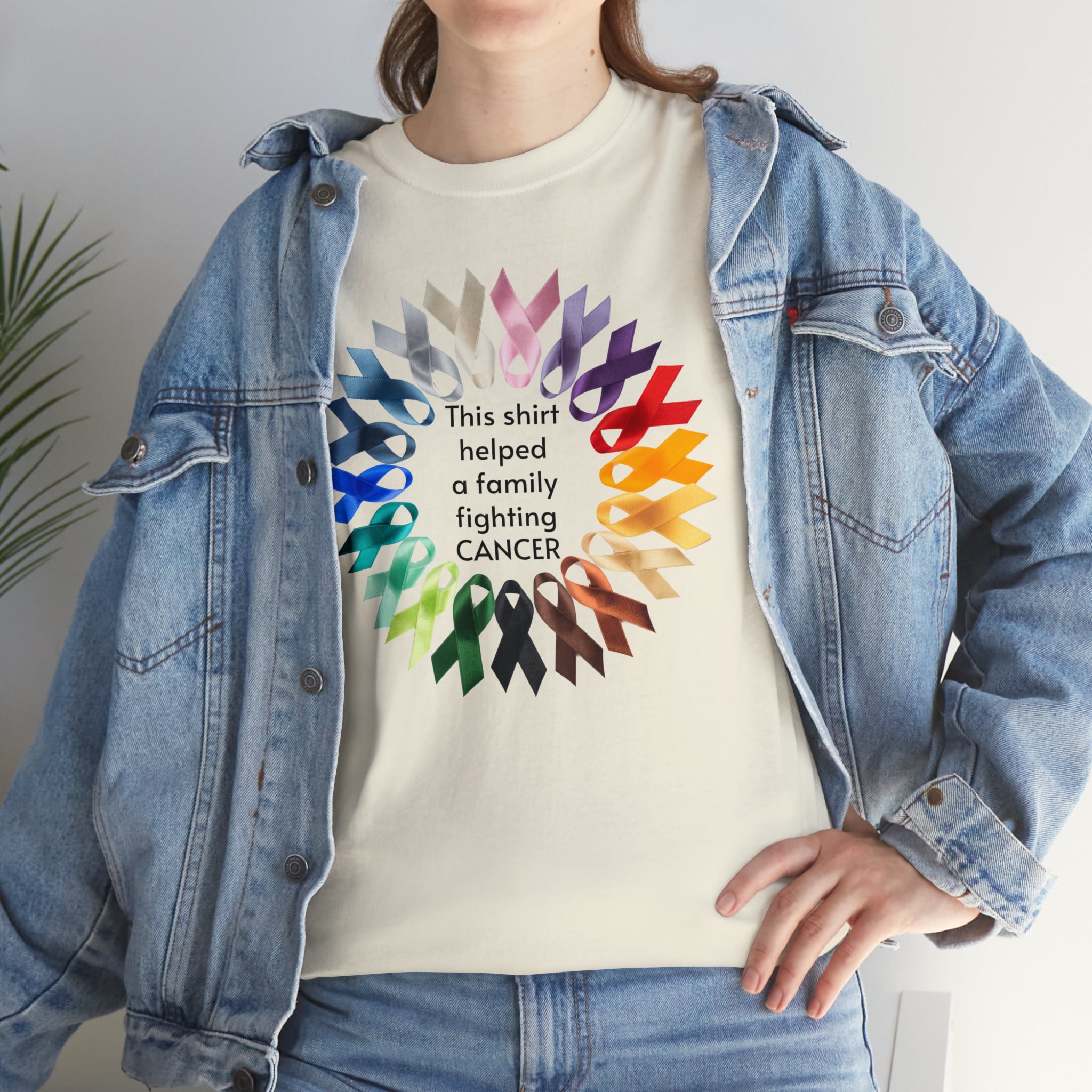 Help Fight Cancer Cotton Tee