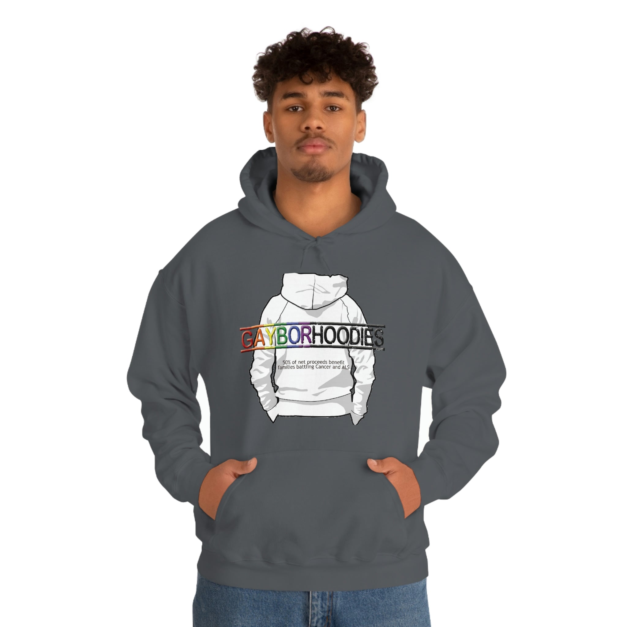 GAYBORHOODIES Logo2 Heavy Blend™ Hoodie