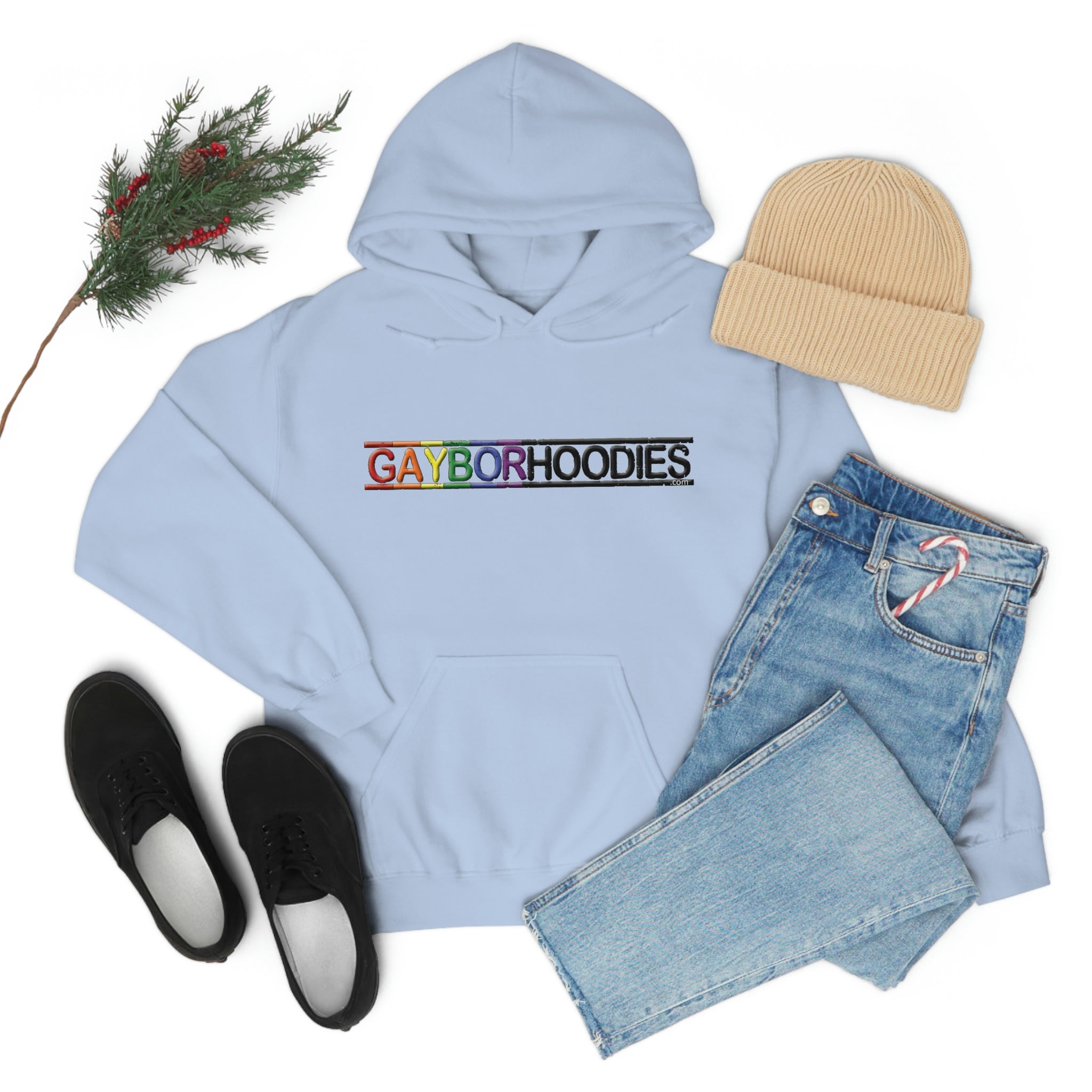 GAYBORHOODIES Logo1 Heavy Blend™ Hoodie