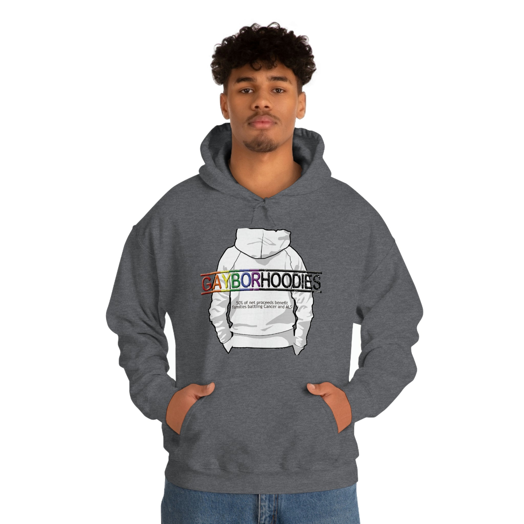 GAYBORHOODIES Logo2 Heavy Blend™ Hoodie