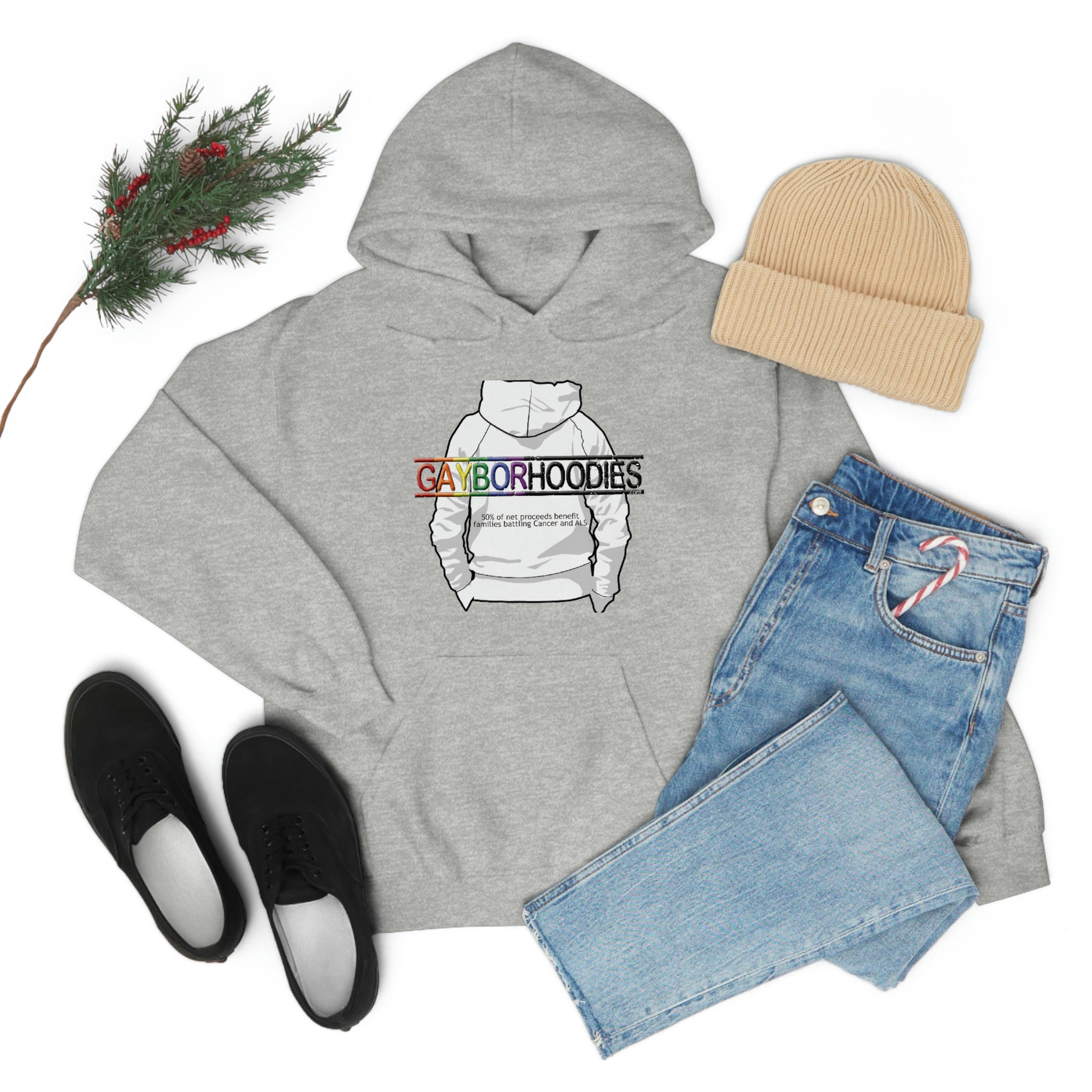 GAYBORHOODIES Logo2 Heavy Blend™ Hoodie