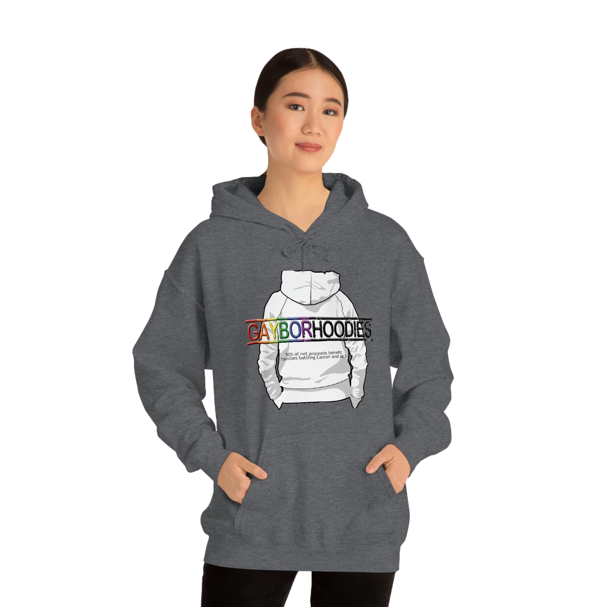 GAYBORHOODIES Logo2 Heavy Blend™ Hoodie