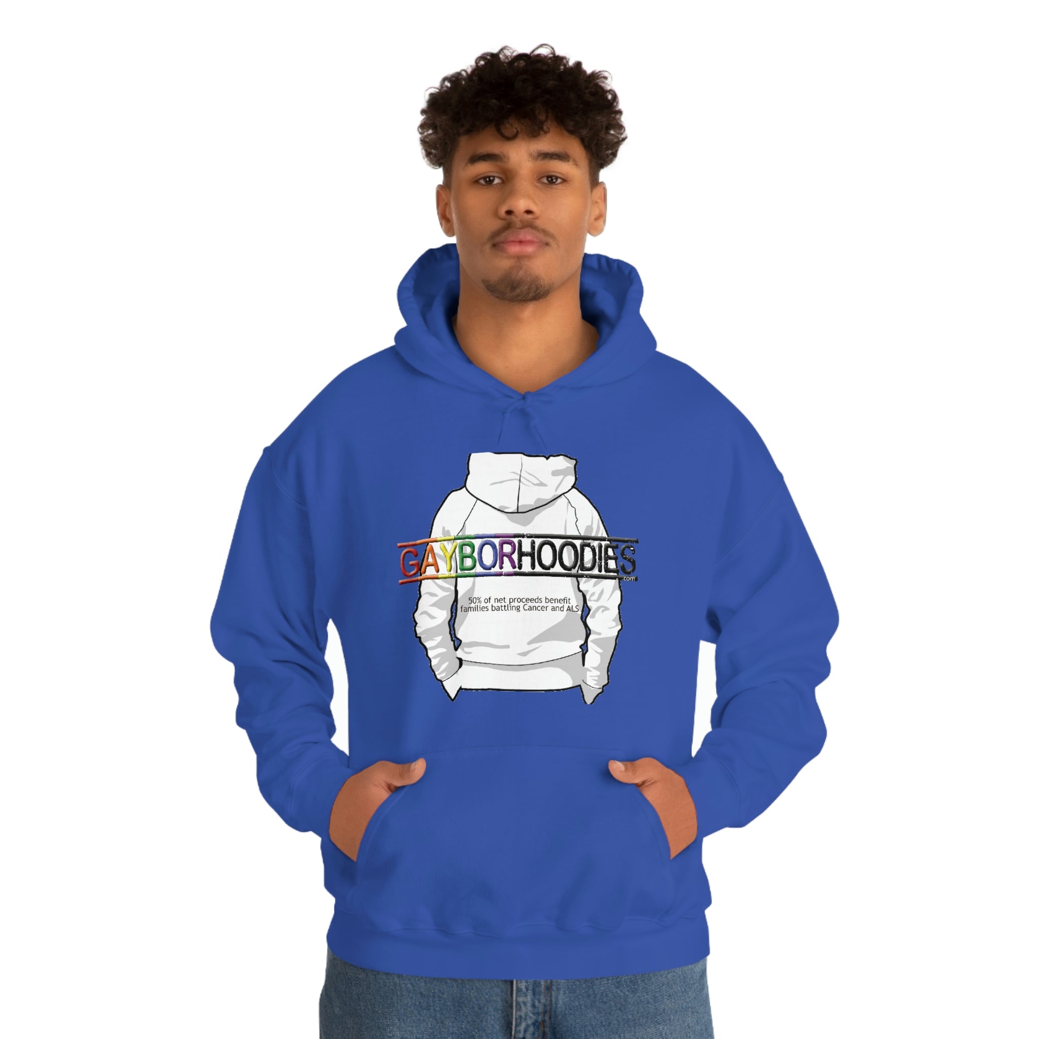 GAYBORHOODIES Logo2 Heavy Blend™ Hoodie