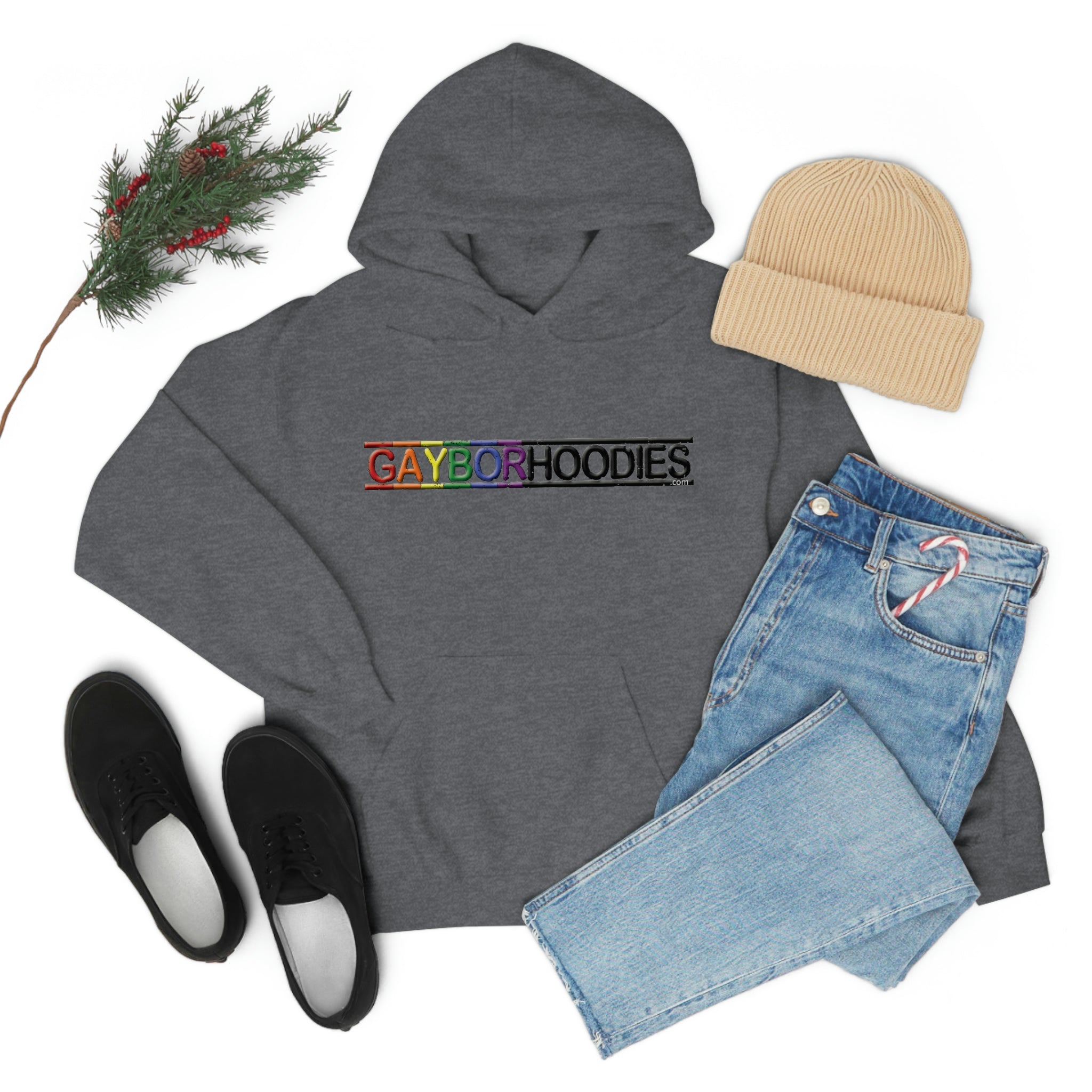 GAYBORHOODIES Logo1 Heavy Blend™ Hoodie
