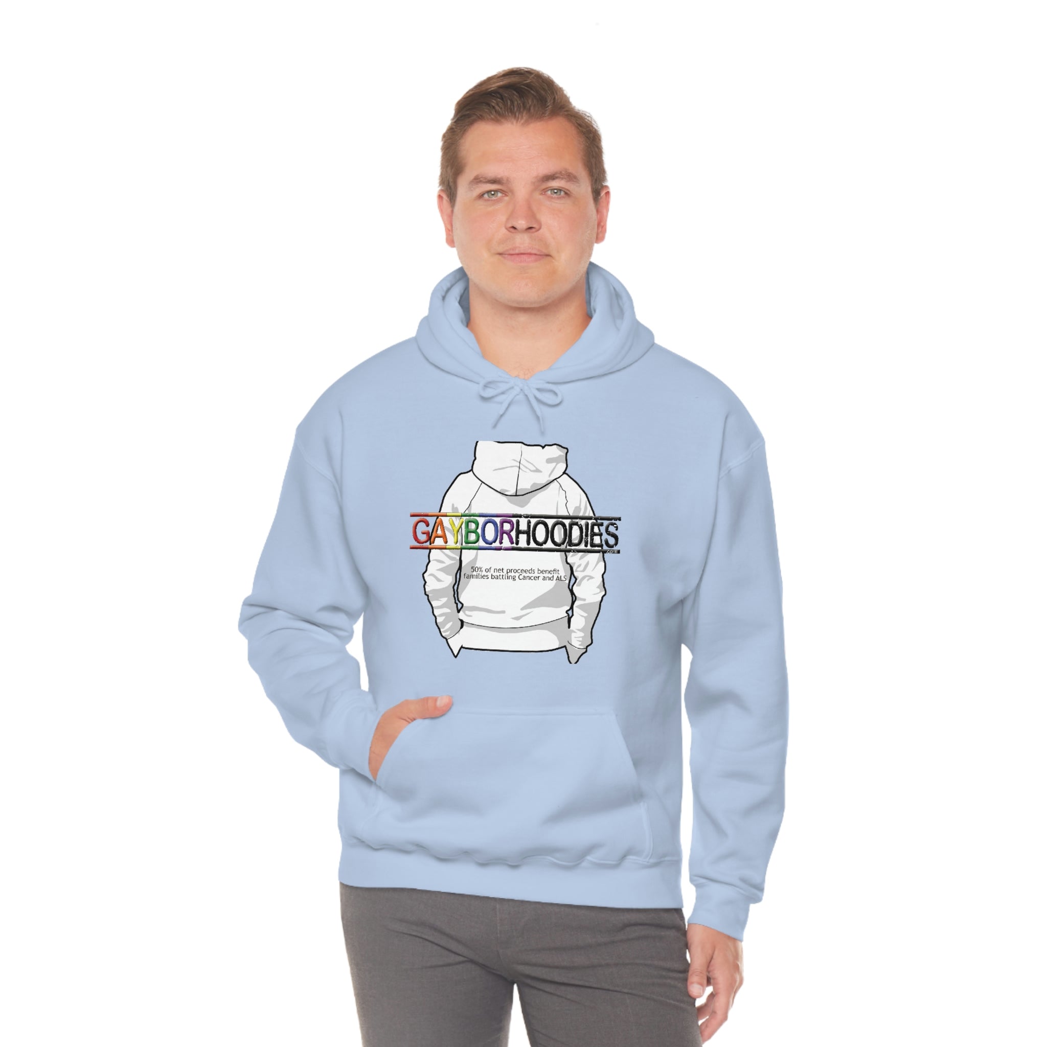 GAYBORHOODIES Logo2 Heavy Blend™ Hoodie