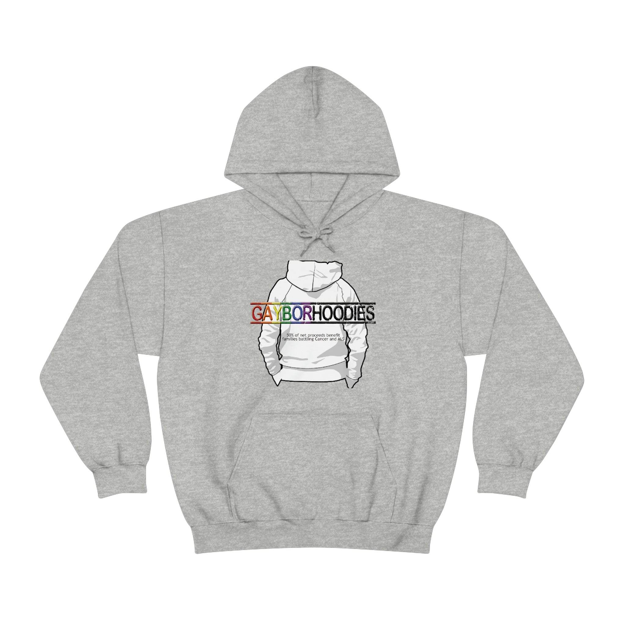 GAYBORHOODIES Logo2 Heavy Blend™ Hoodie