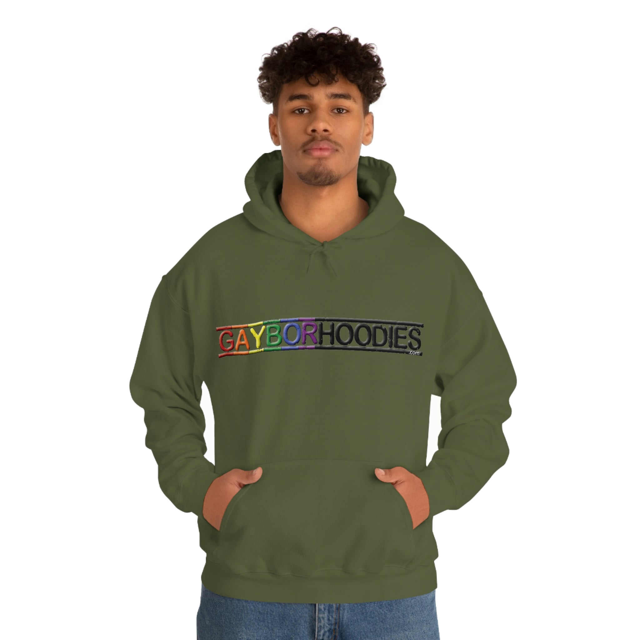 GAYBORHOODIES Logo1 Heavy Blend™ Hoodie