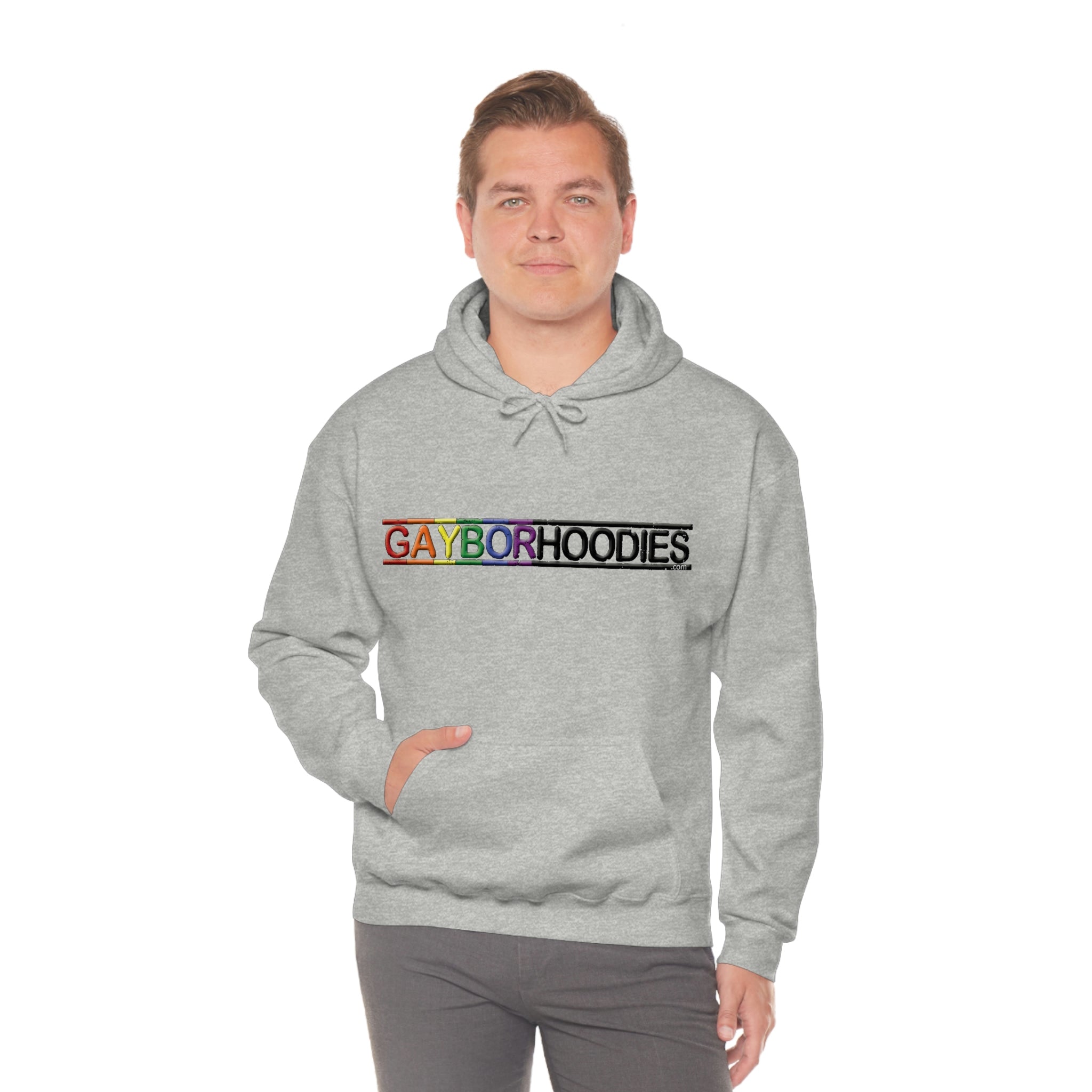 GAYBORHOODIES Logo1 Heavy Blend™ Hoodie