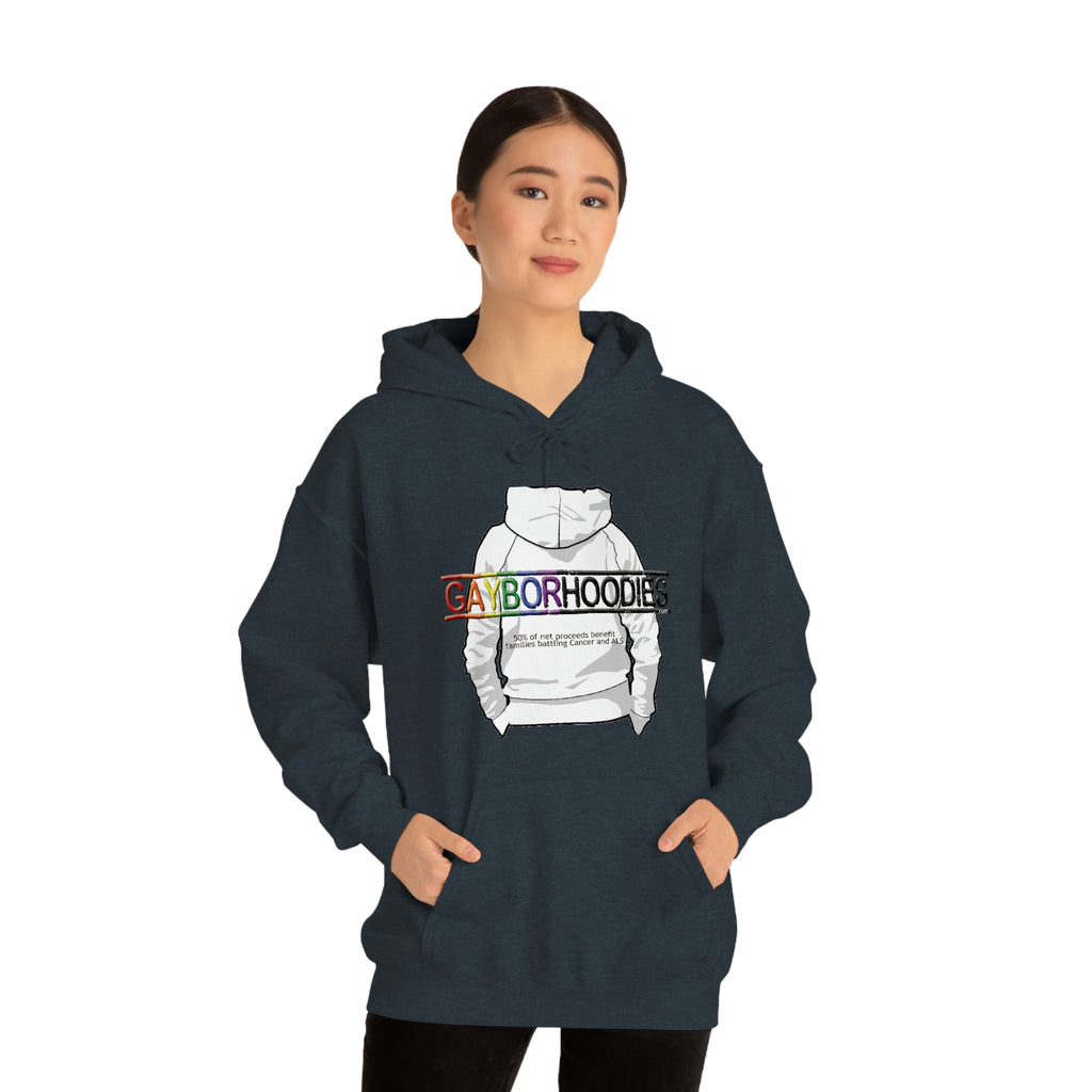 GAYBORHOODIES Logo2 Heavy Blend™ Hoodie