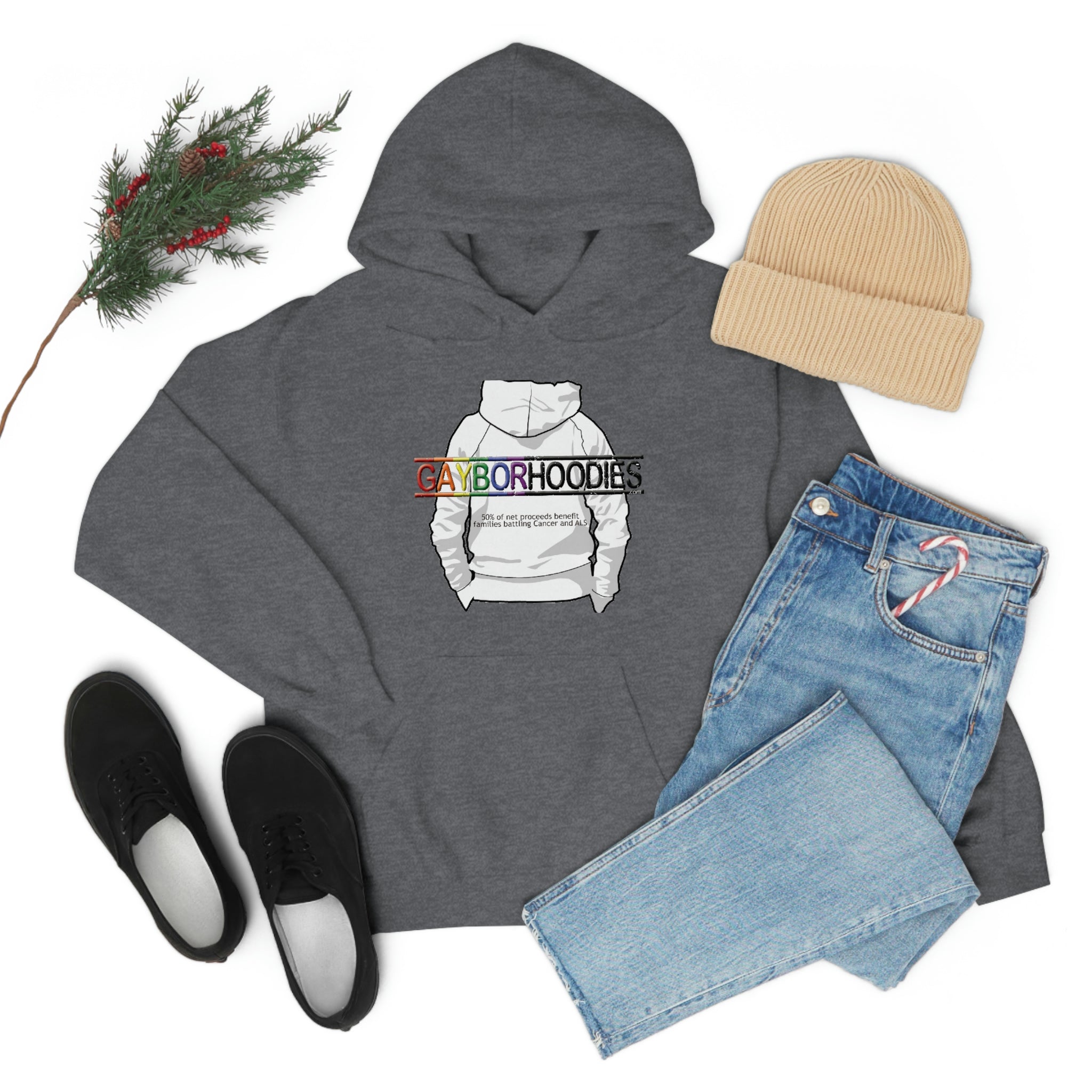 GAYBORHOODIES Logo2 Heavy Blend™ Hoodie