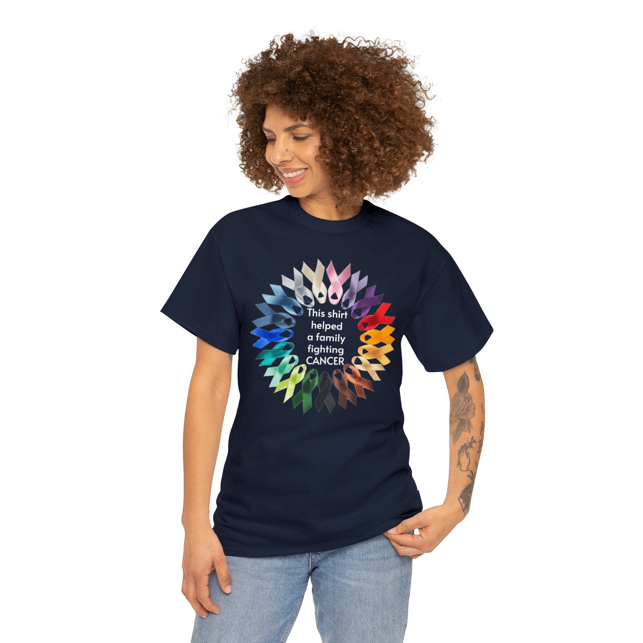 Help Fight Cancer Cotton Tee