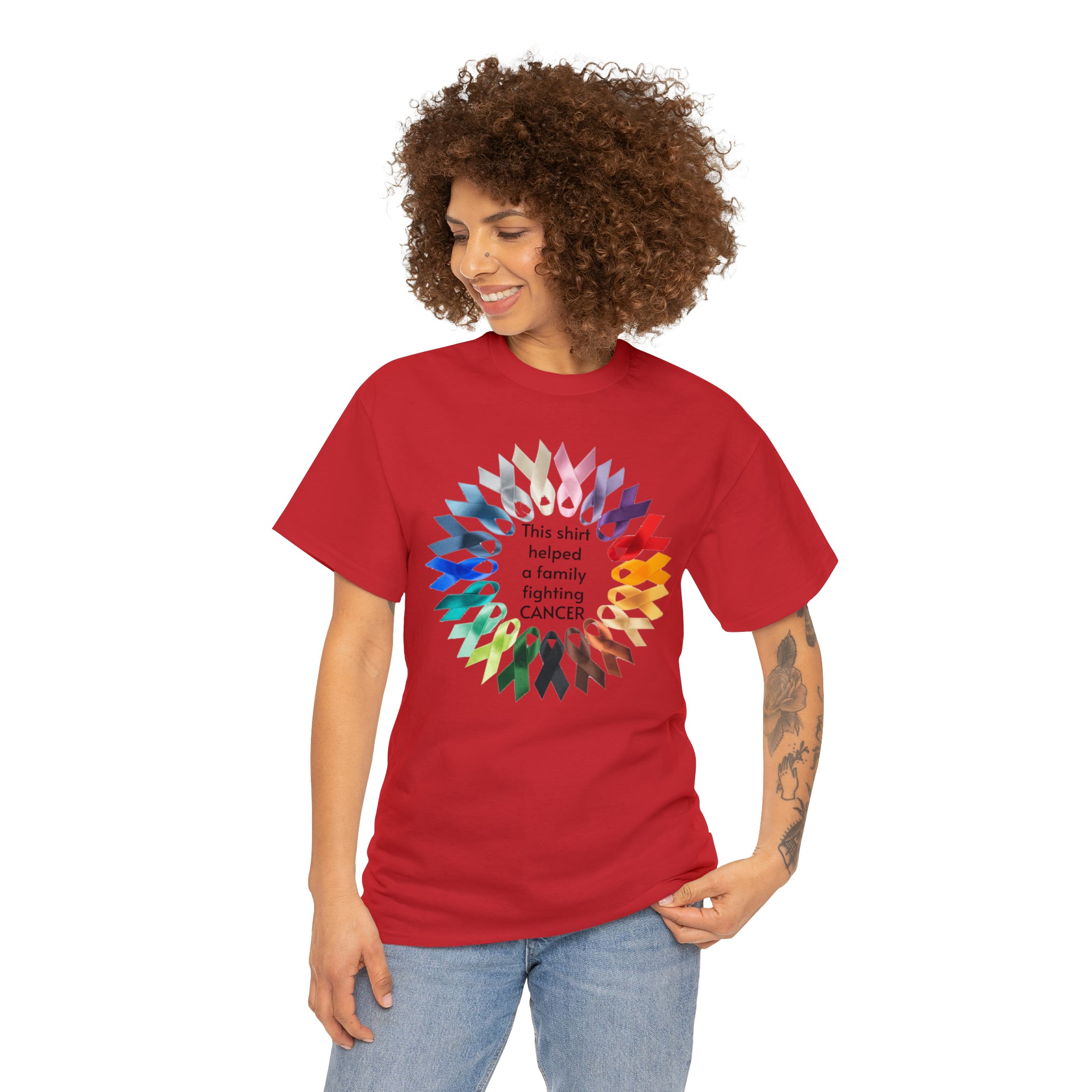 Help Fight Cancer Cotton Tee