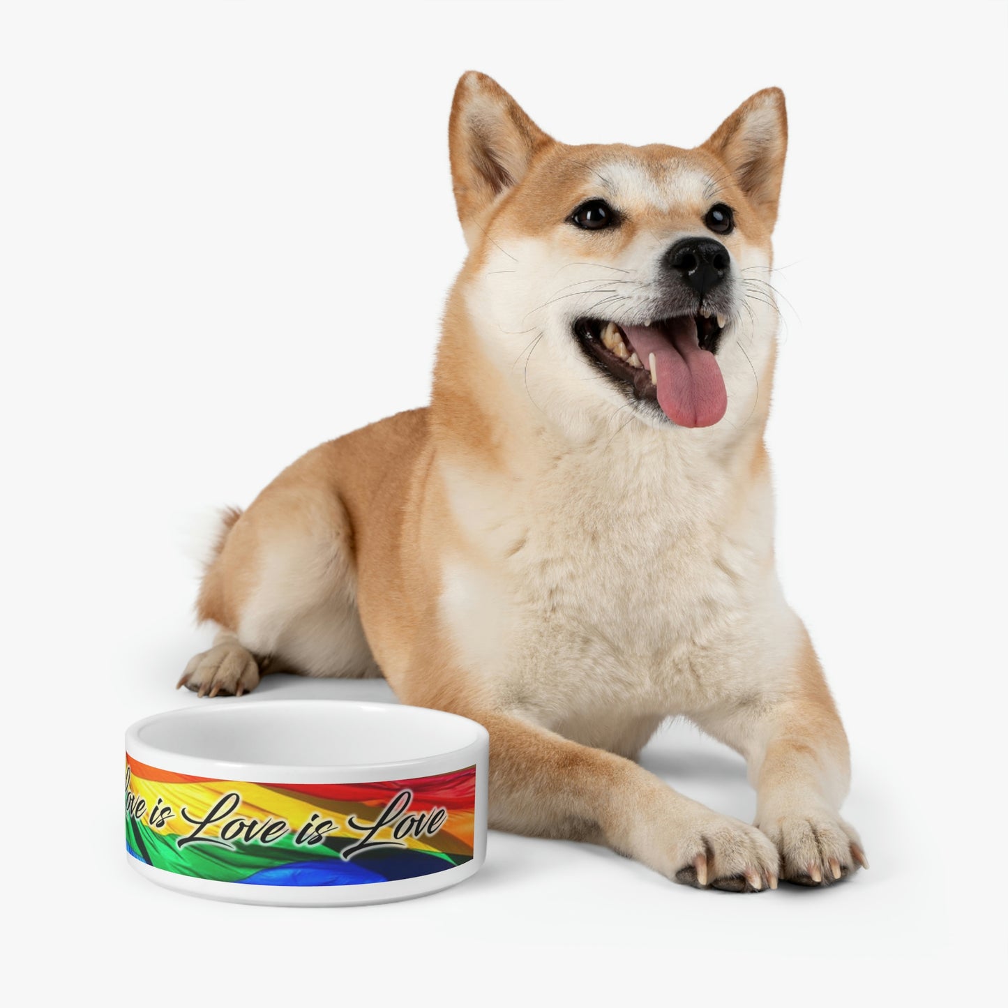 Love is Love is Love Pet Bowl