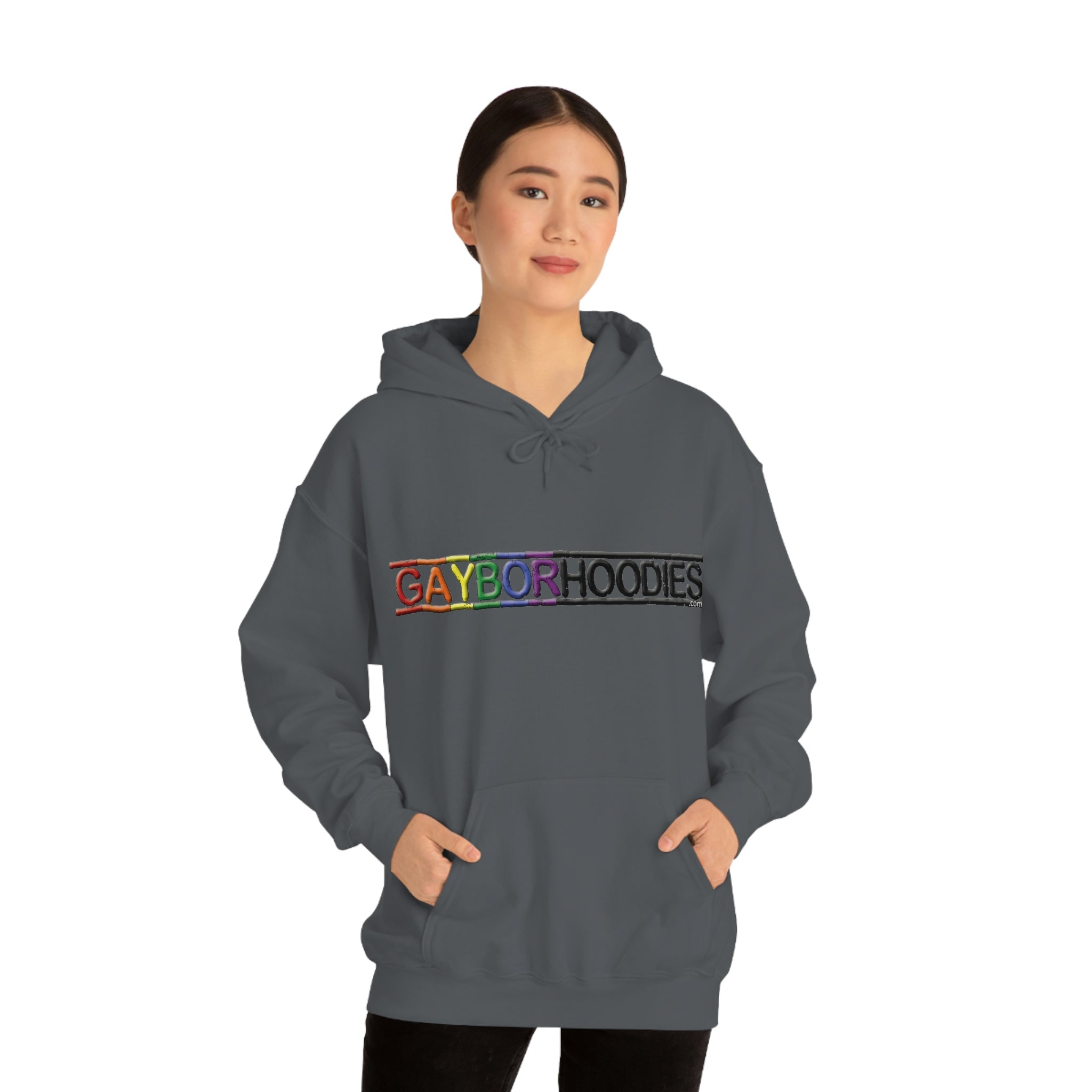 GAYBORHOODIES Logo1 Heavy Blend™ Hoodie