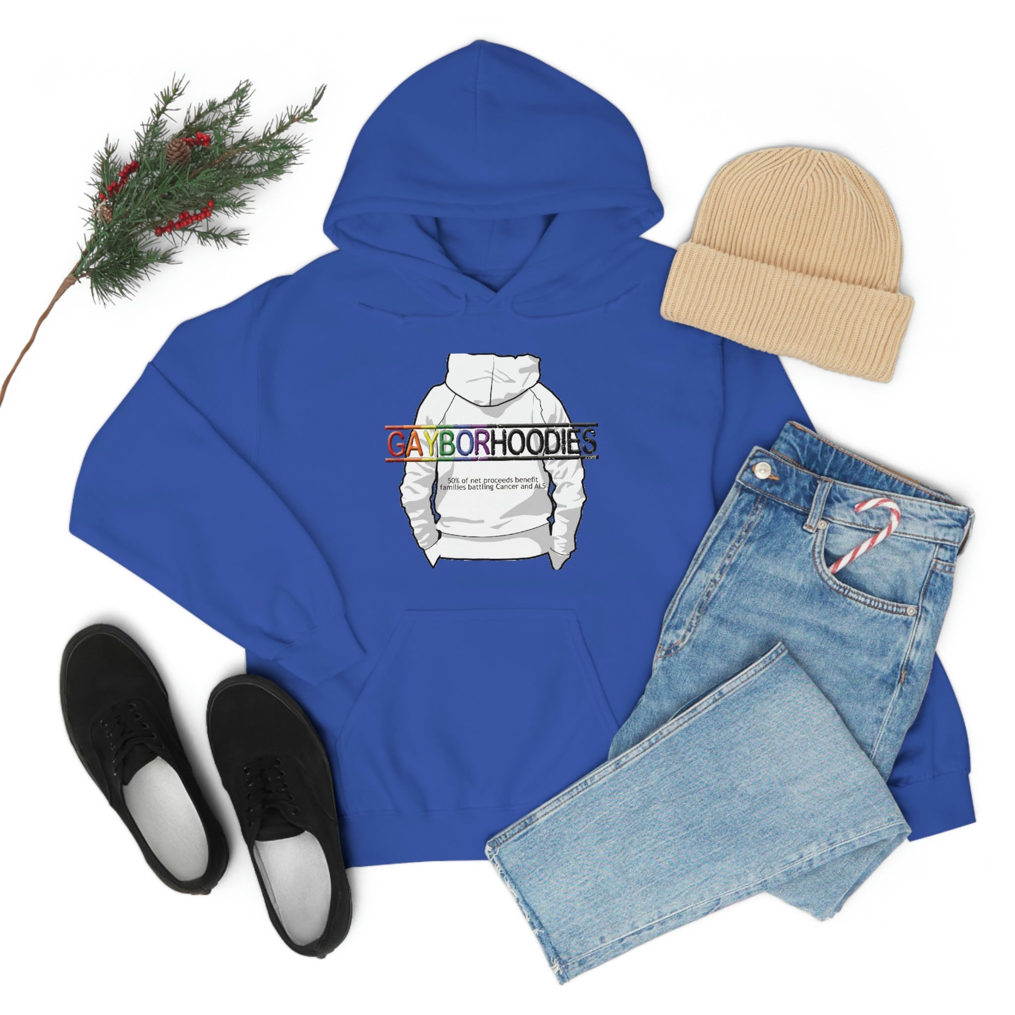 GAYBORHOODIES Logo2 Heavy Blend™ Hoodie