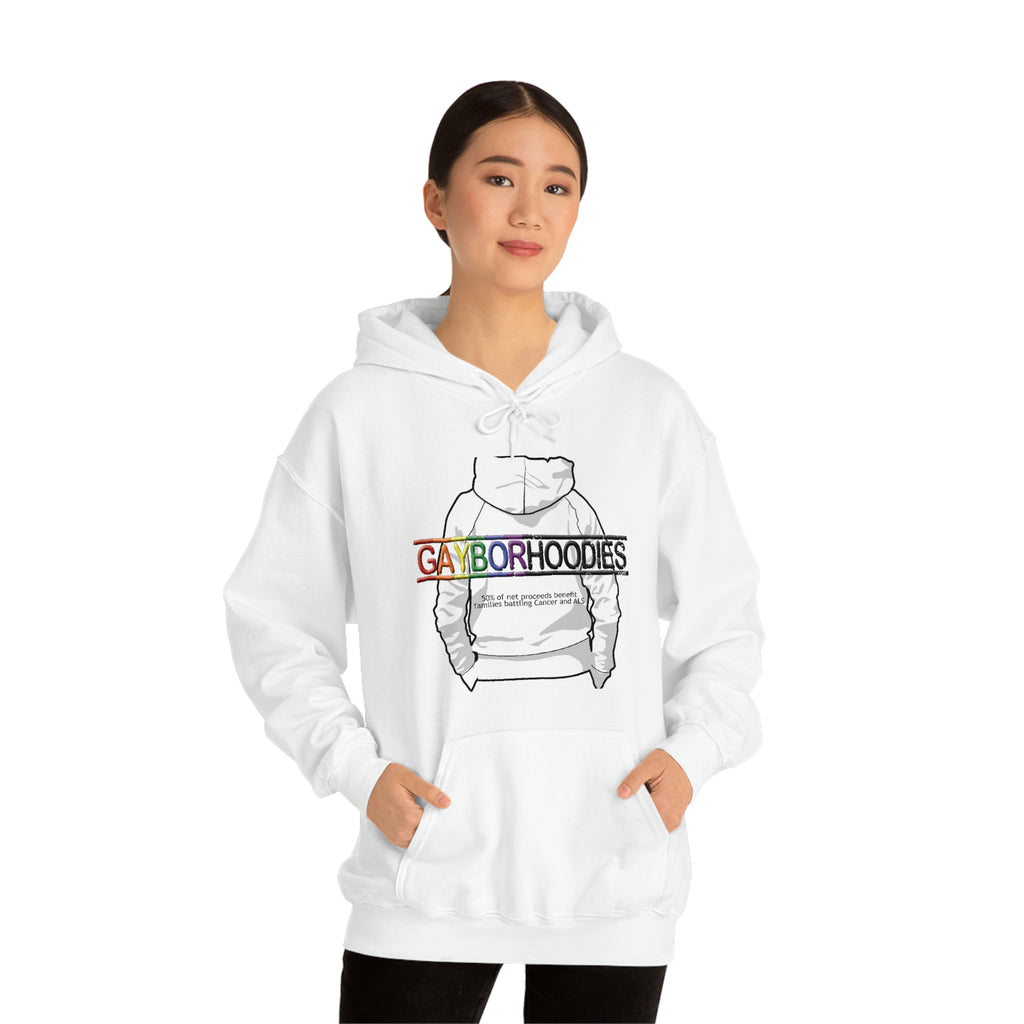 GAYBORHOODIES Logo2 Heavy Blend™ Hoodie