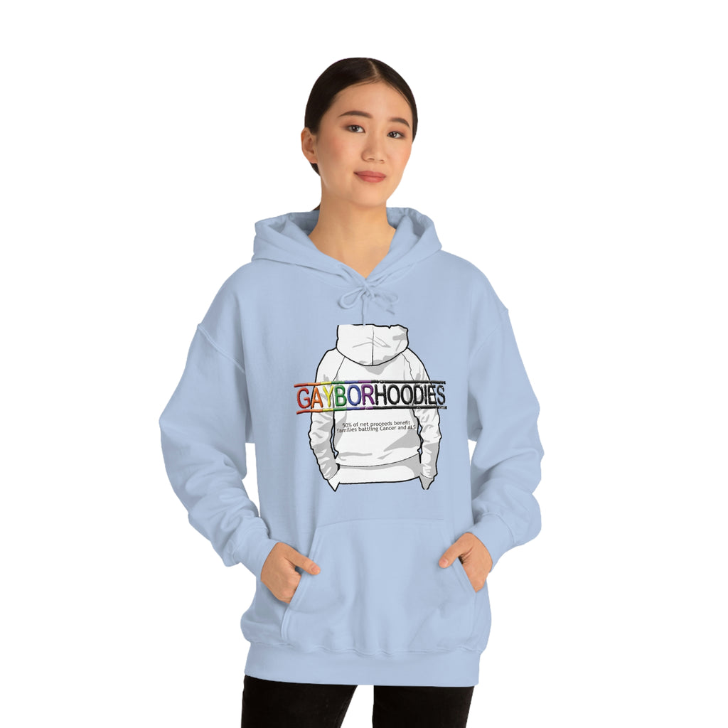 GAYBORHOODIES Logo2 Heavy Blend™ Hoodie