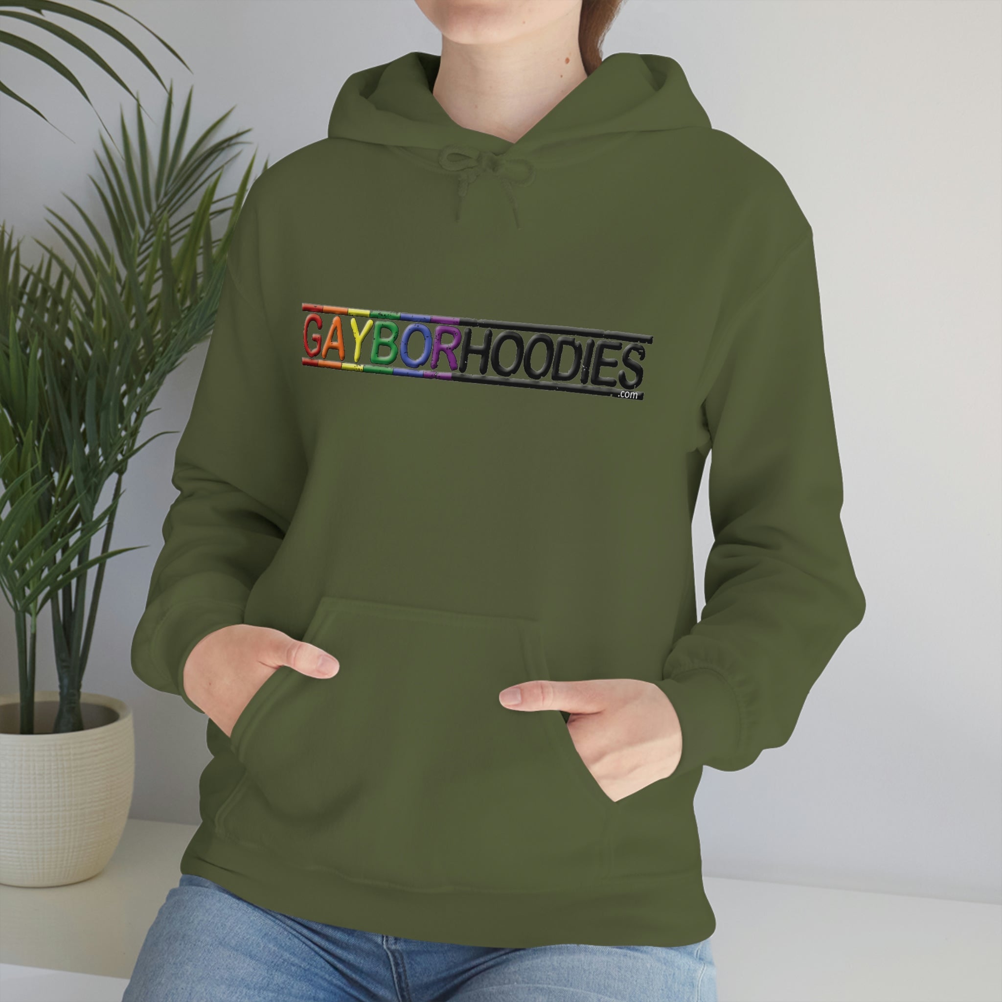 GAYBORHOODIES Logo1 Heavy Blend™ Hoodie