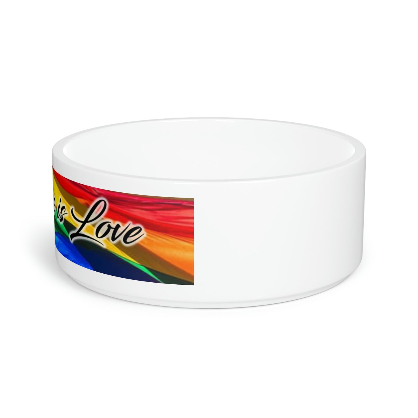 Love is Love is Love Pet Bowl