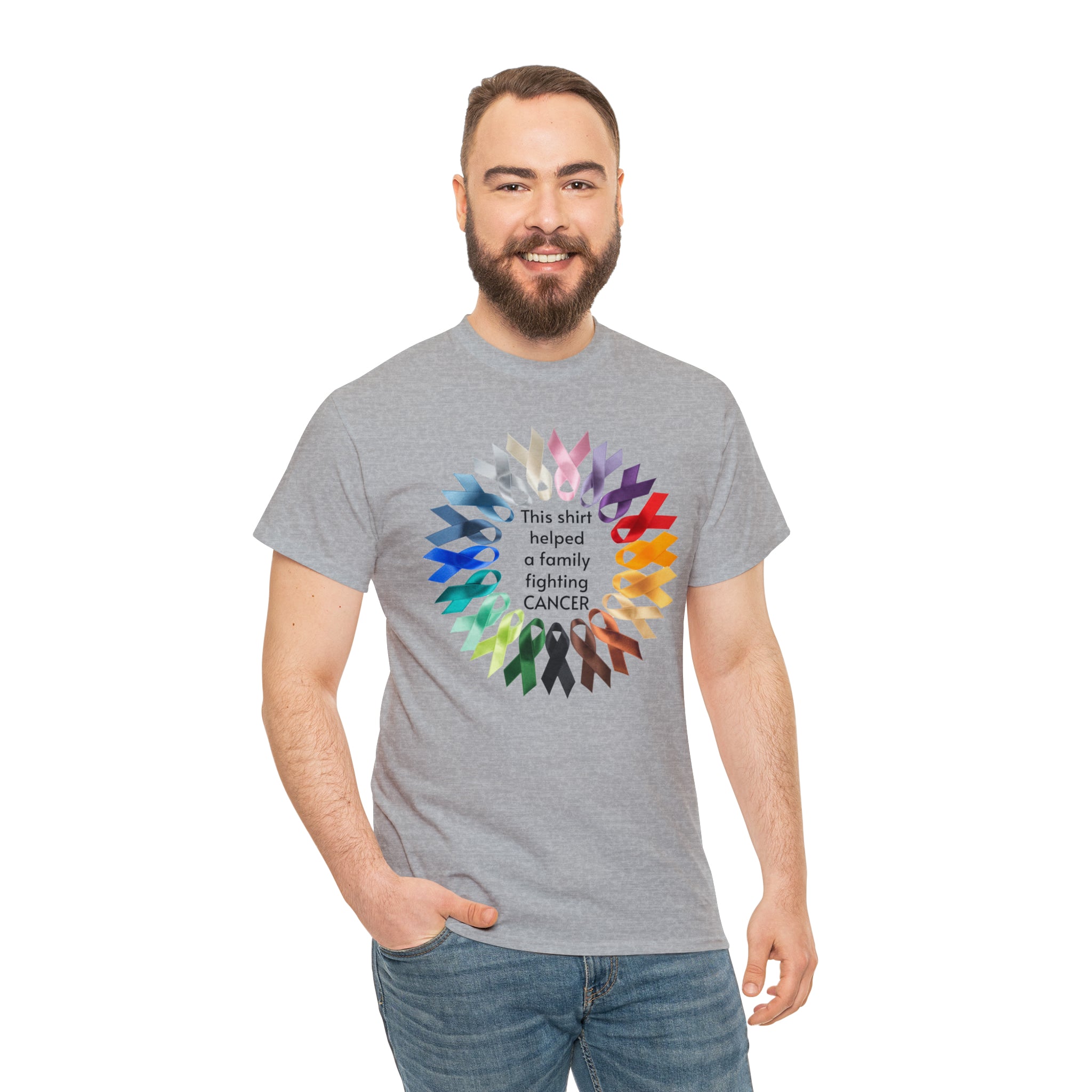 Help Fight Cancer Cotton Tee