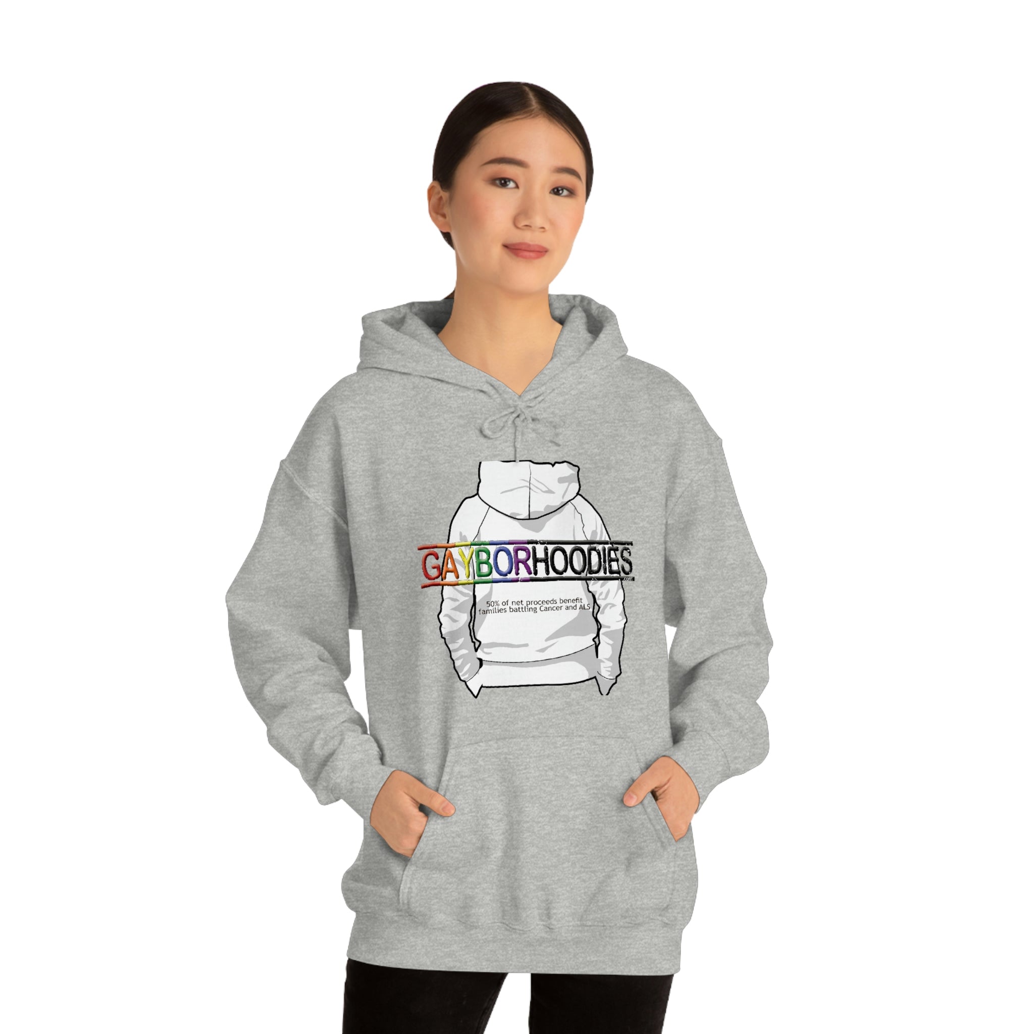 GAYBORHOODIES Logo2 Heavy Blend™ Hoodie
