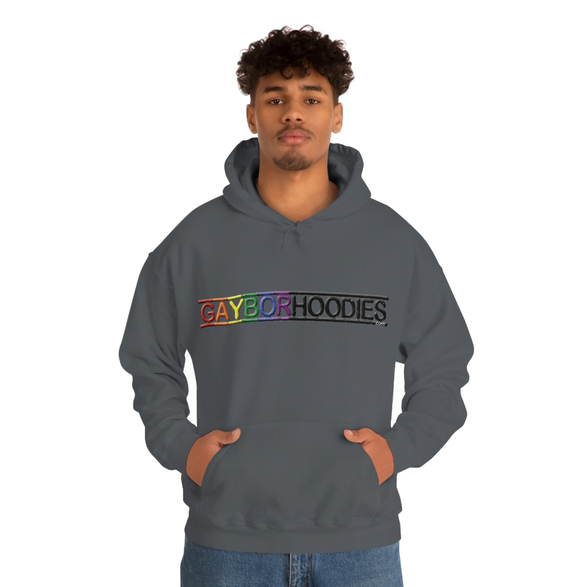GAYBORHOODIES Logo1 Heavy Blend™ Hoodie