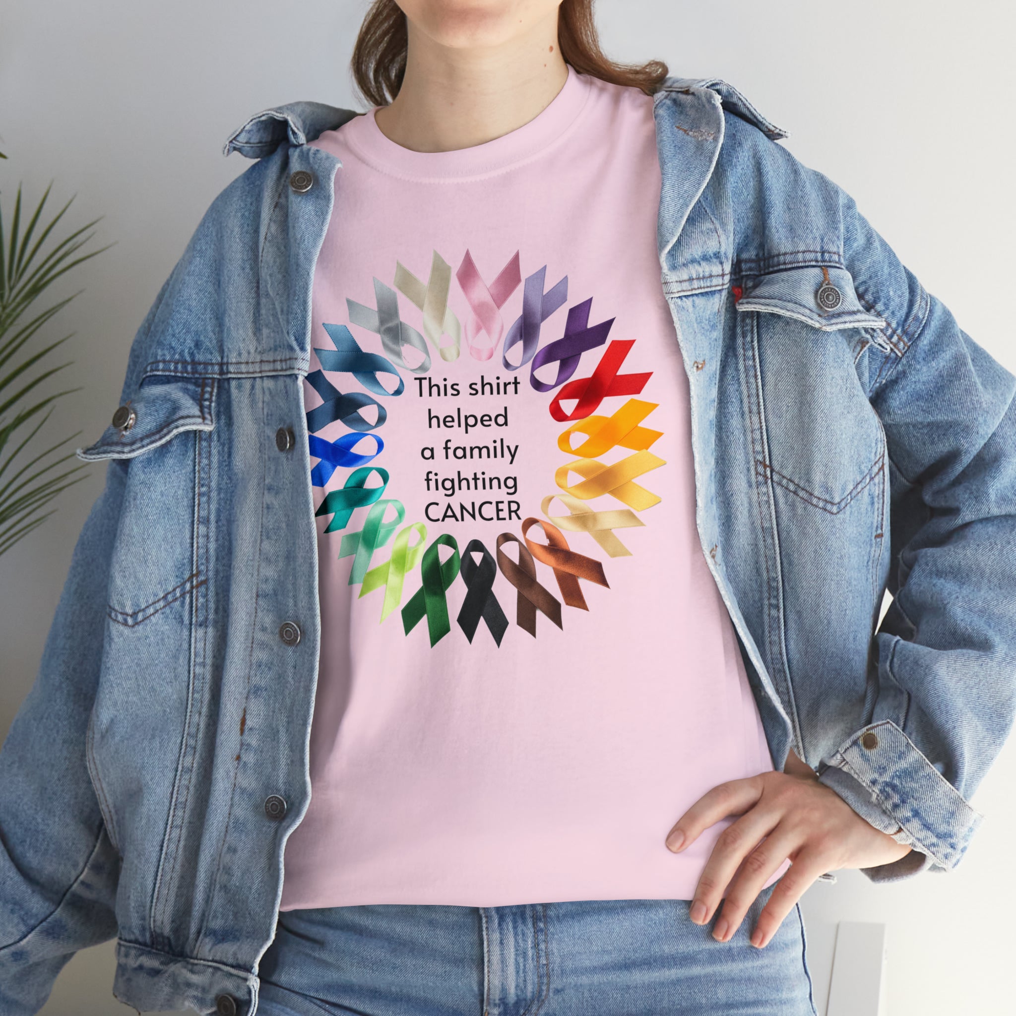 Help Fight Cancer Cotton Tee