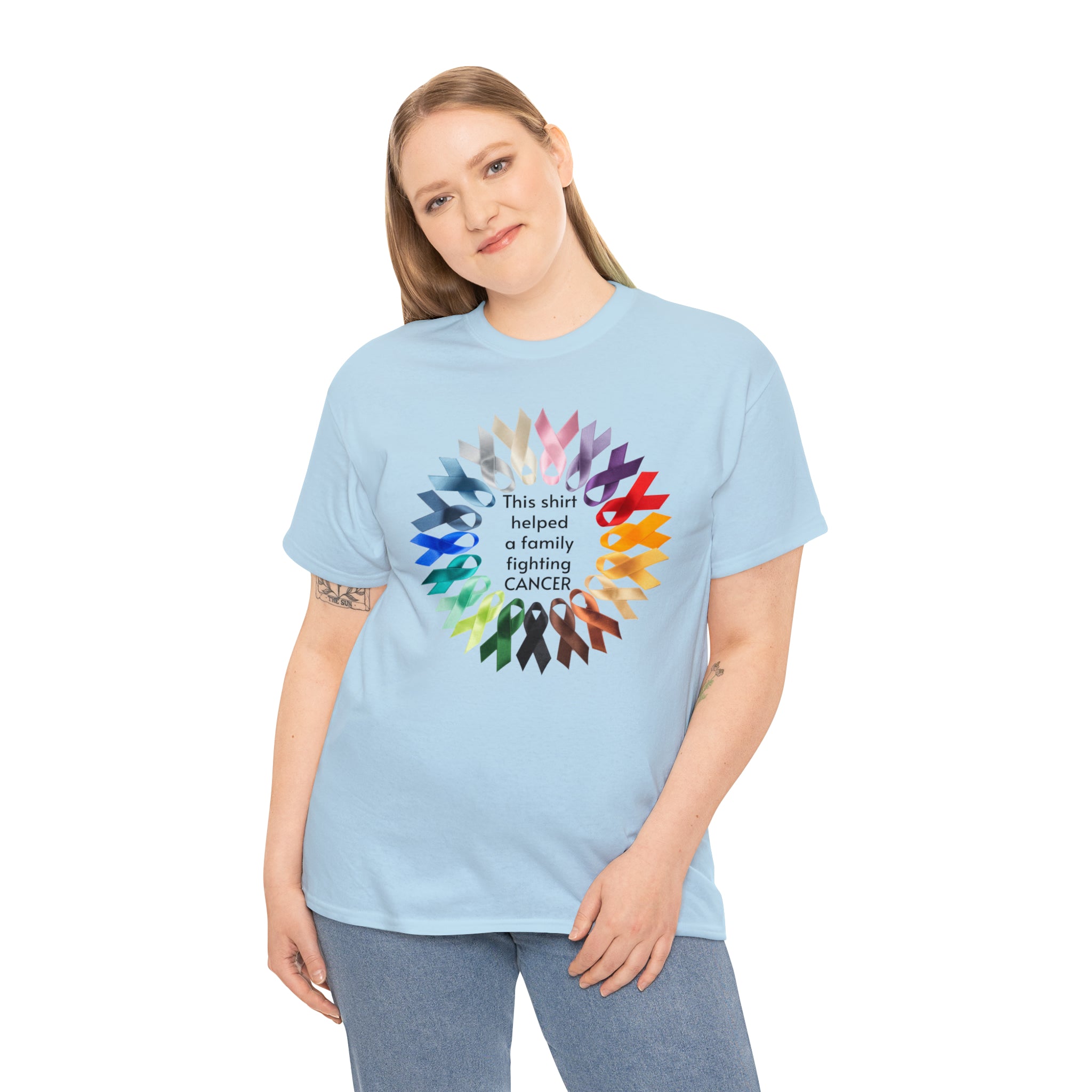 Help Fight Cancer Cotton Tee