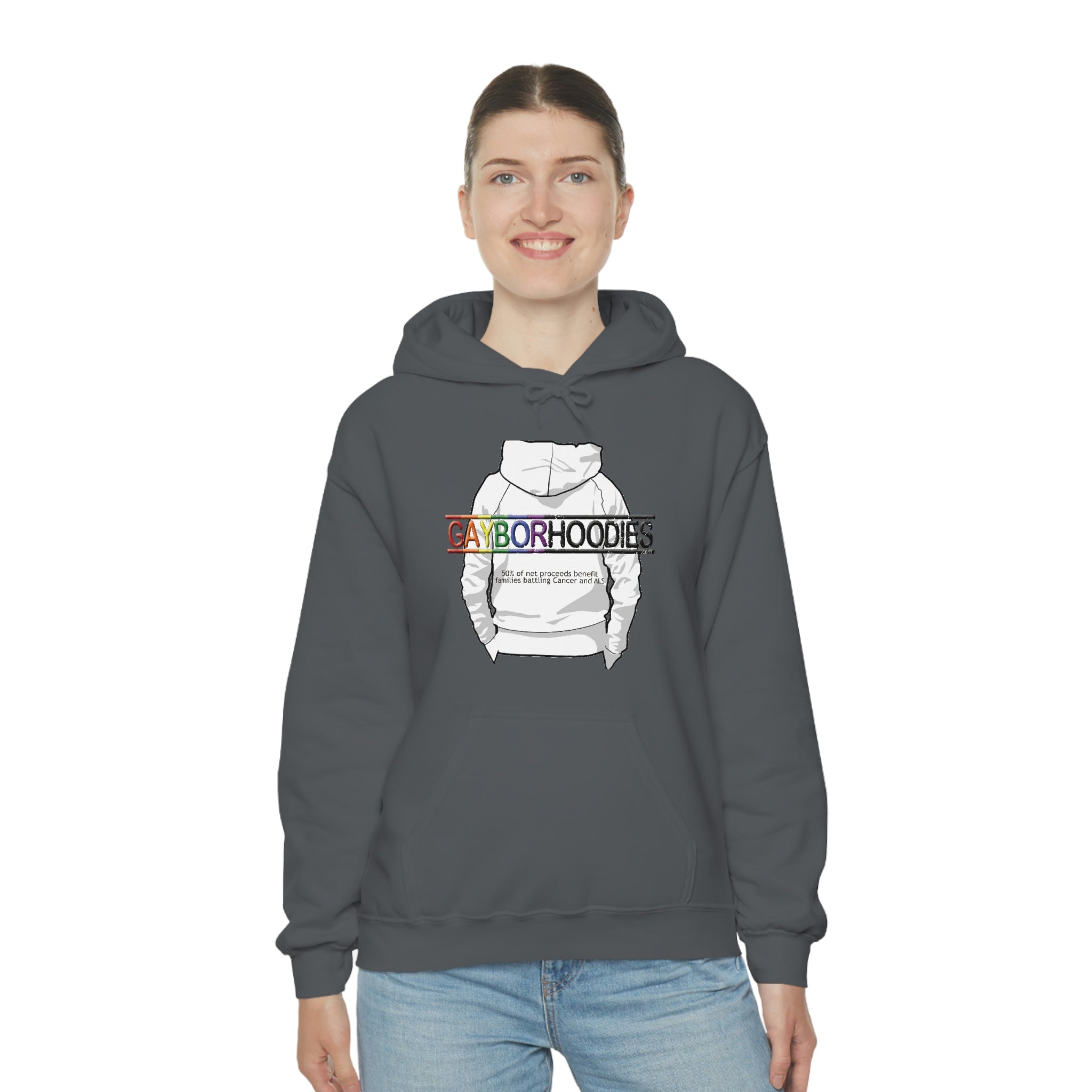 GAYBORHOODIES Logo2 Heavy Blend™ Hoodie