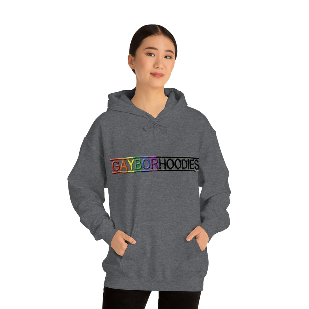 GAYBORHOODIES Logo1 Heavy Blend™ Hoodie