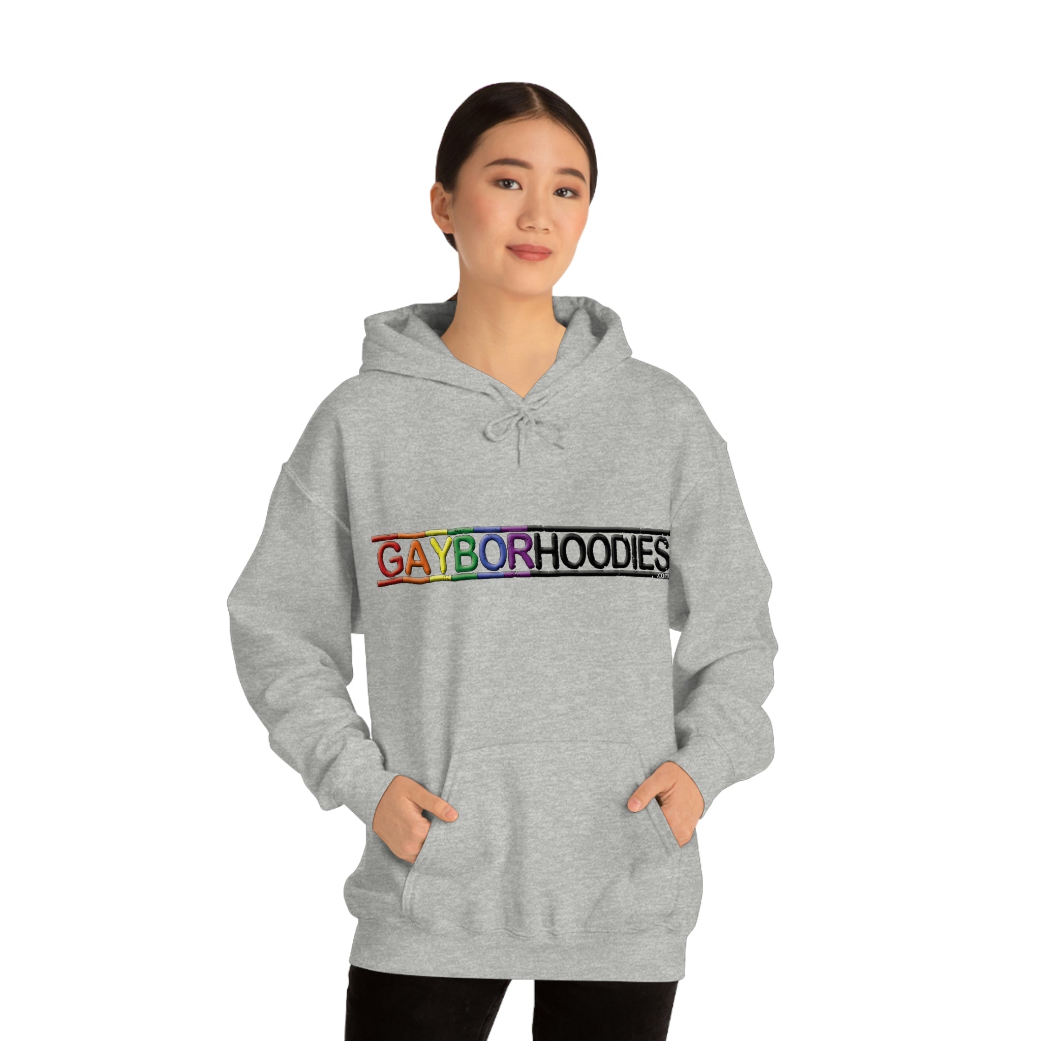 GAYBORHOODIES Logo1 Heavy Blend™ Hoodie