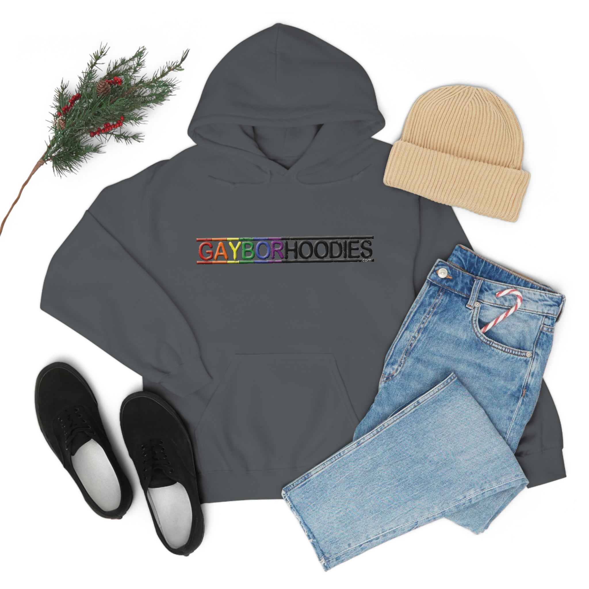 GAYBORHOODIES Logo1 Heavy Blend™ Hoodie