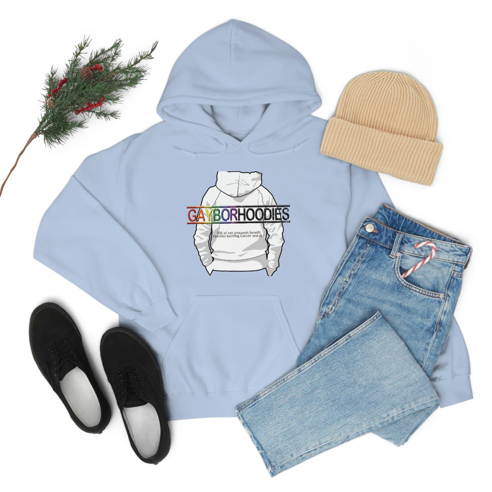 GAYBORHOODIES Logo2 Heavy Blend™ Hoodie