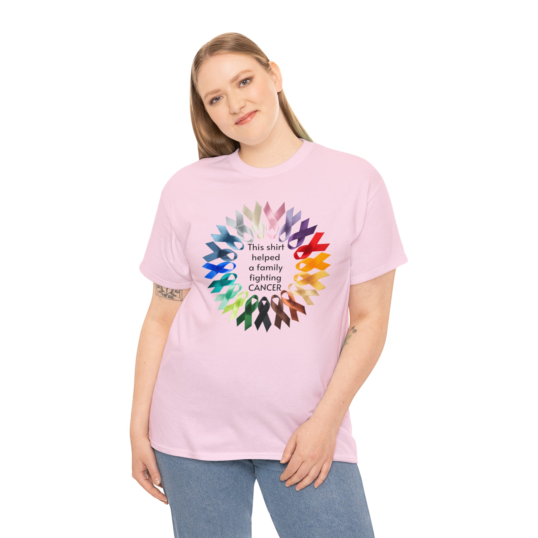 Help Fight Cancer Cotton Tee