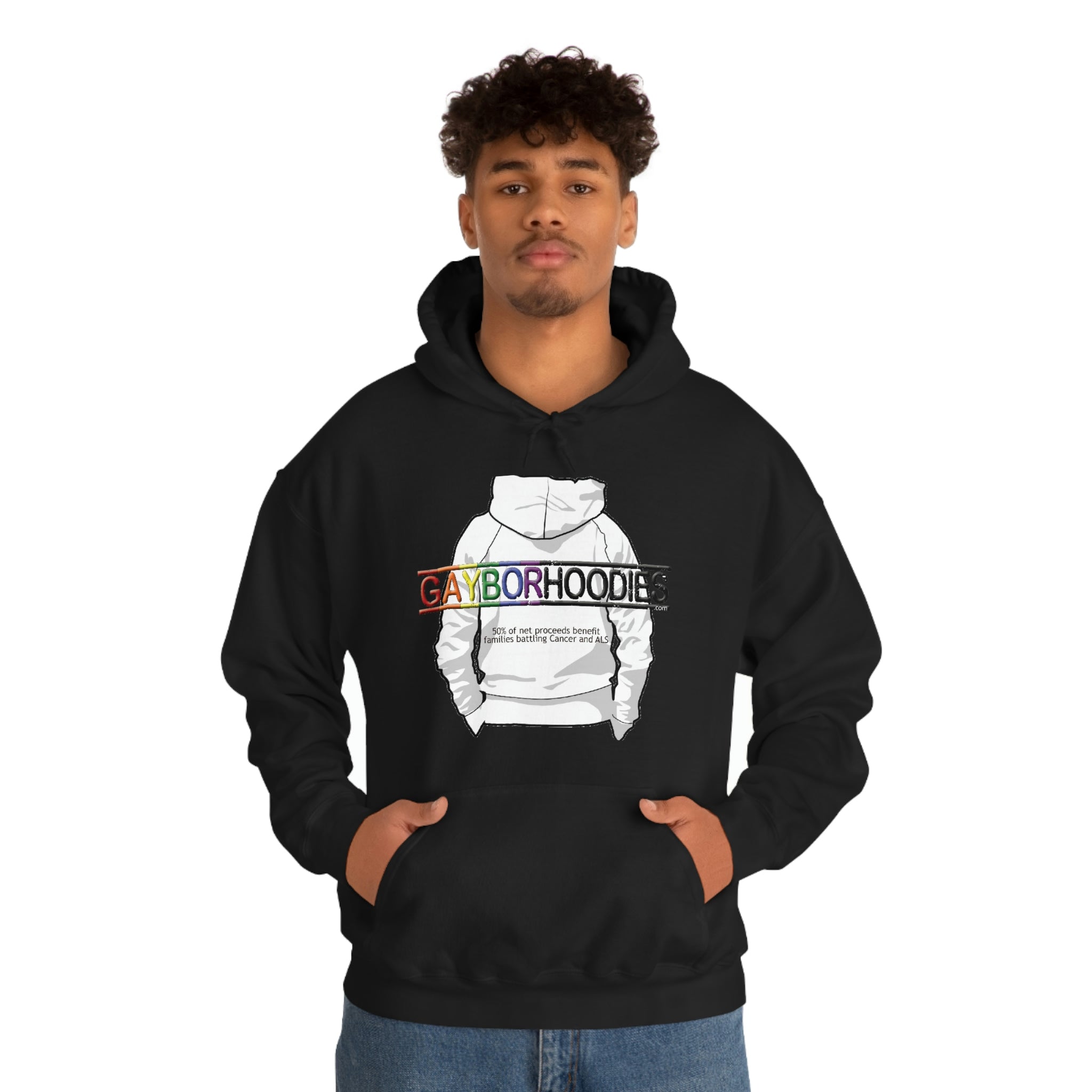 GAYBORHOODIES Logo2 Heavy Blend™ Hoodie