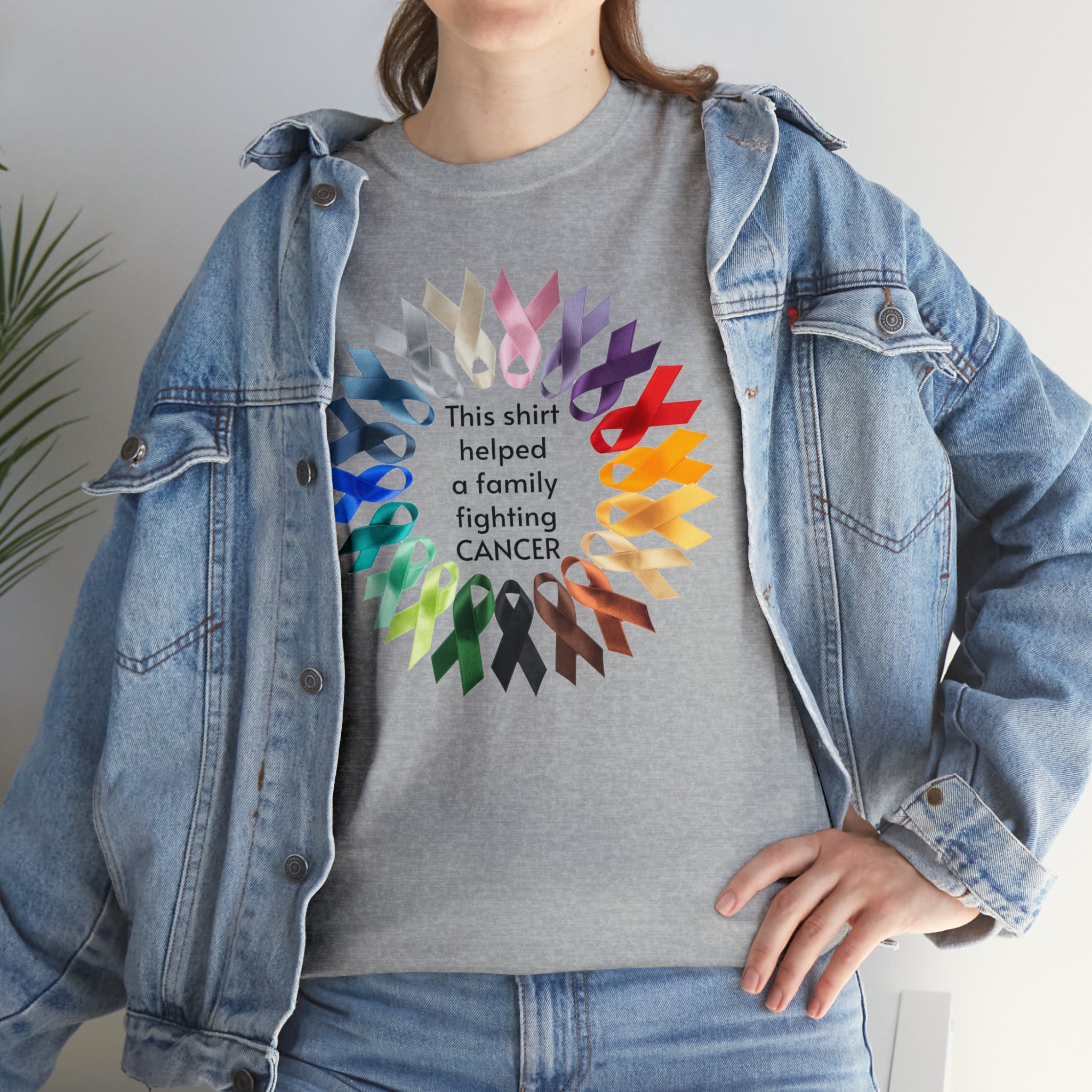 Help Fight Cancer Cotton Tee