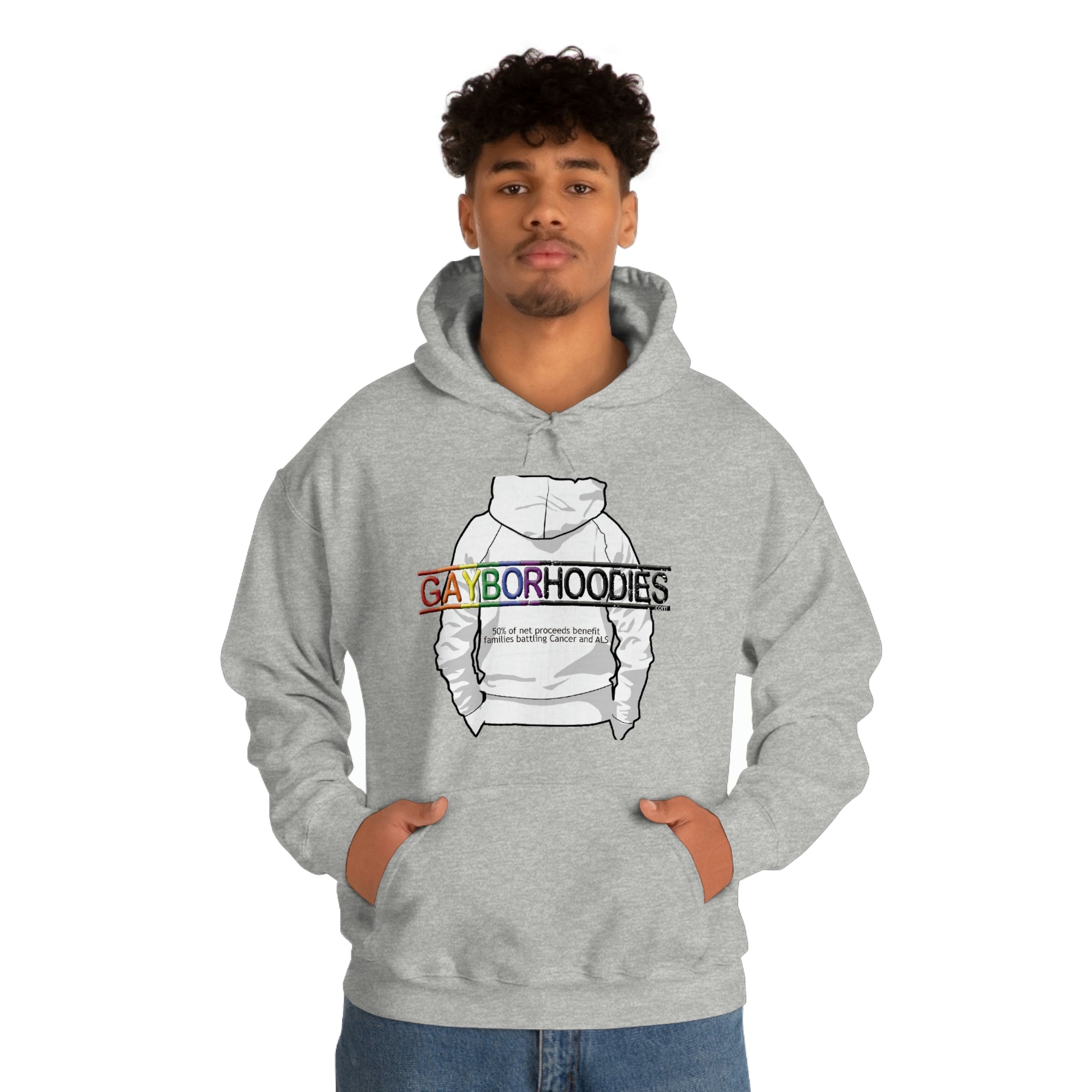 GAYBORHOODIES Logo2 Heavy Blend™ Hoodie